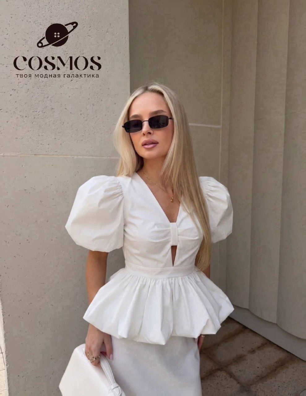 NEW COSMOS COLLECTION💥
😍Нежная блуза с объемными рукава...