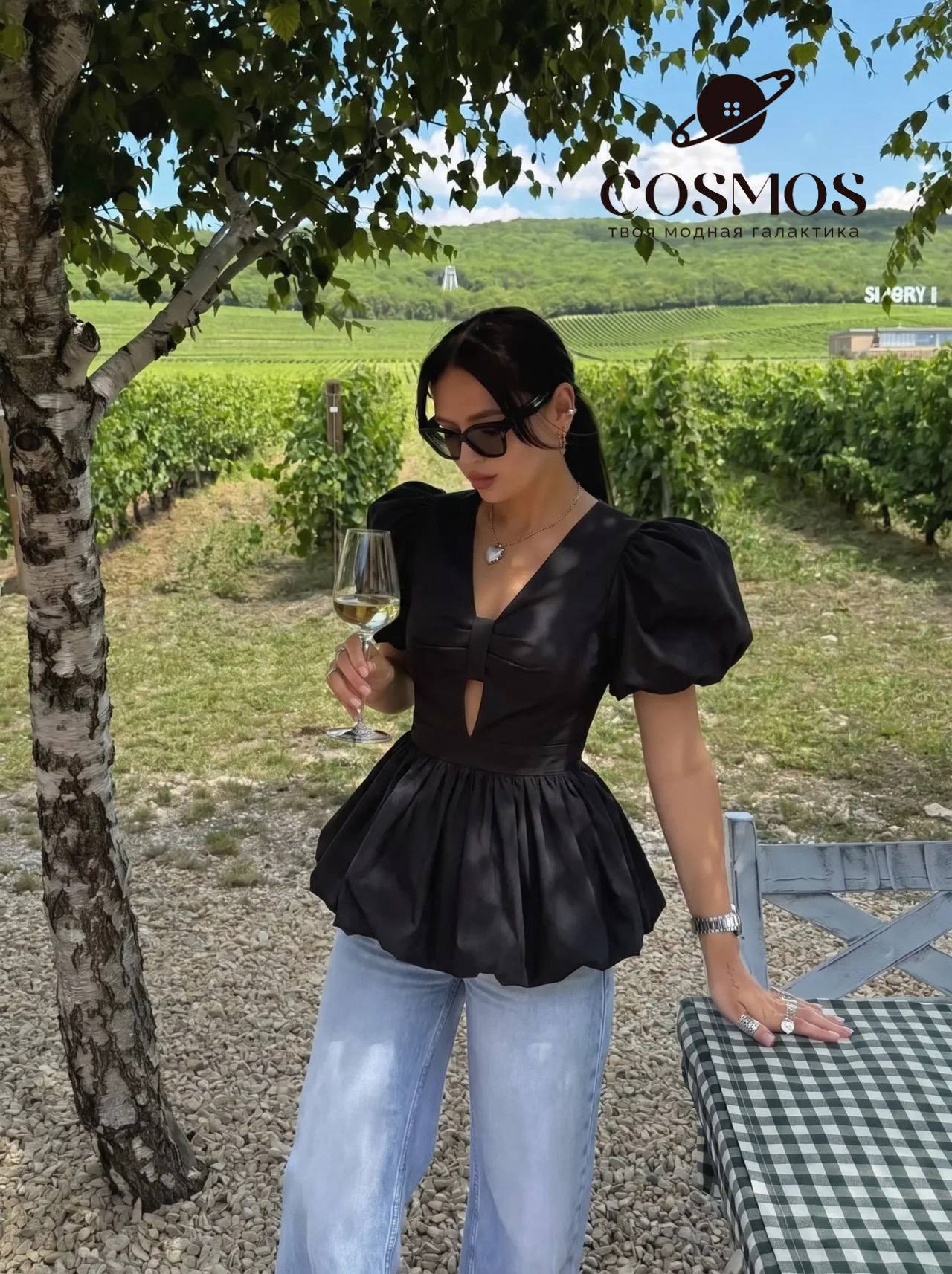 NEW COSMOS COLLECTION💥
😍Нежная блуза с объемными рукава...
