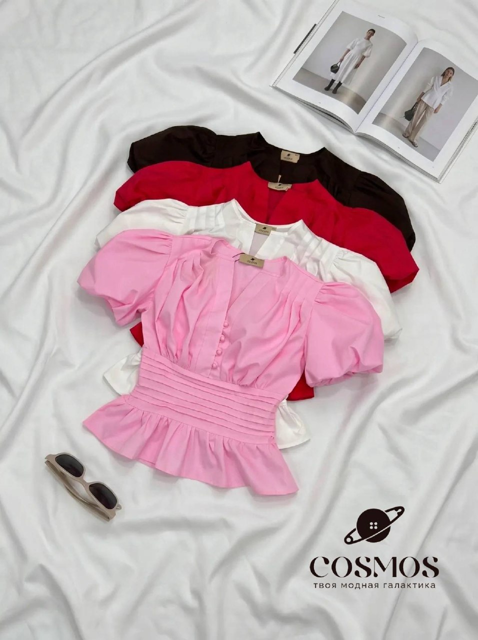 NEW❤️NEW❤️NEW❤️
🌷Must-have на весну/лето – блуза с эффе...