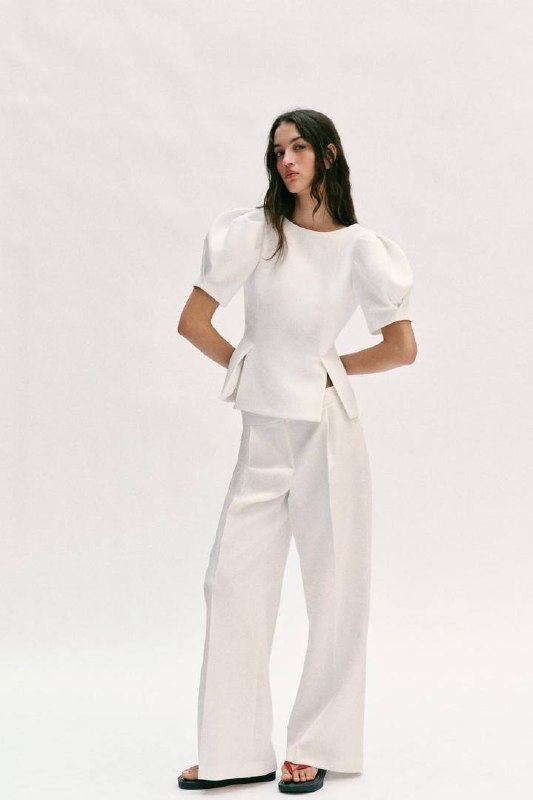 NEW😍NEW😍NEW😍
🤍Блуза в стиле ZARA — трендовая модель, ко...