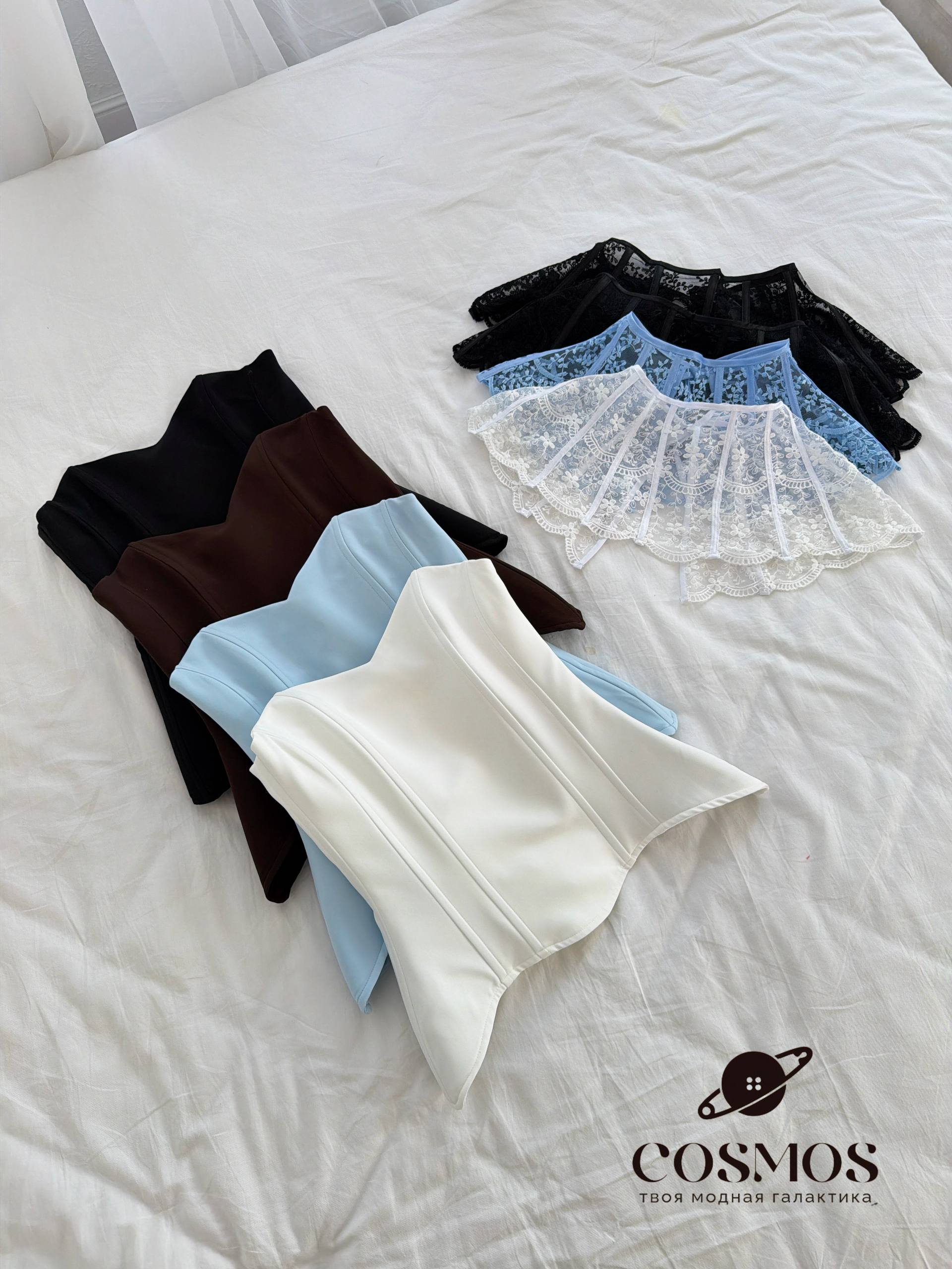 NEW COSMOS COLLECTION 😍
✨ Элегантный корсет-топ с изыск...