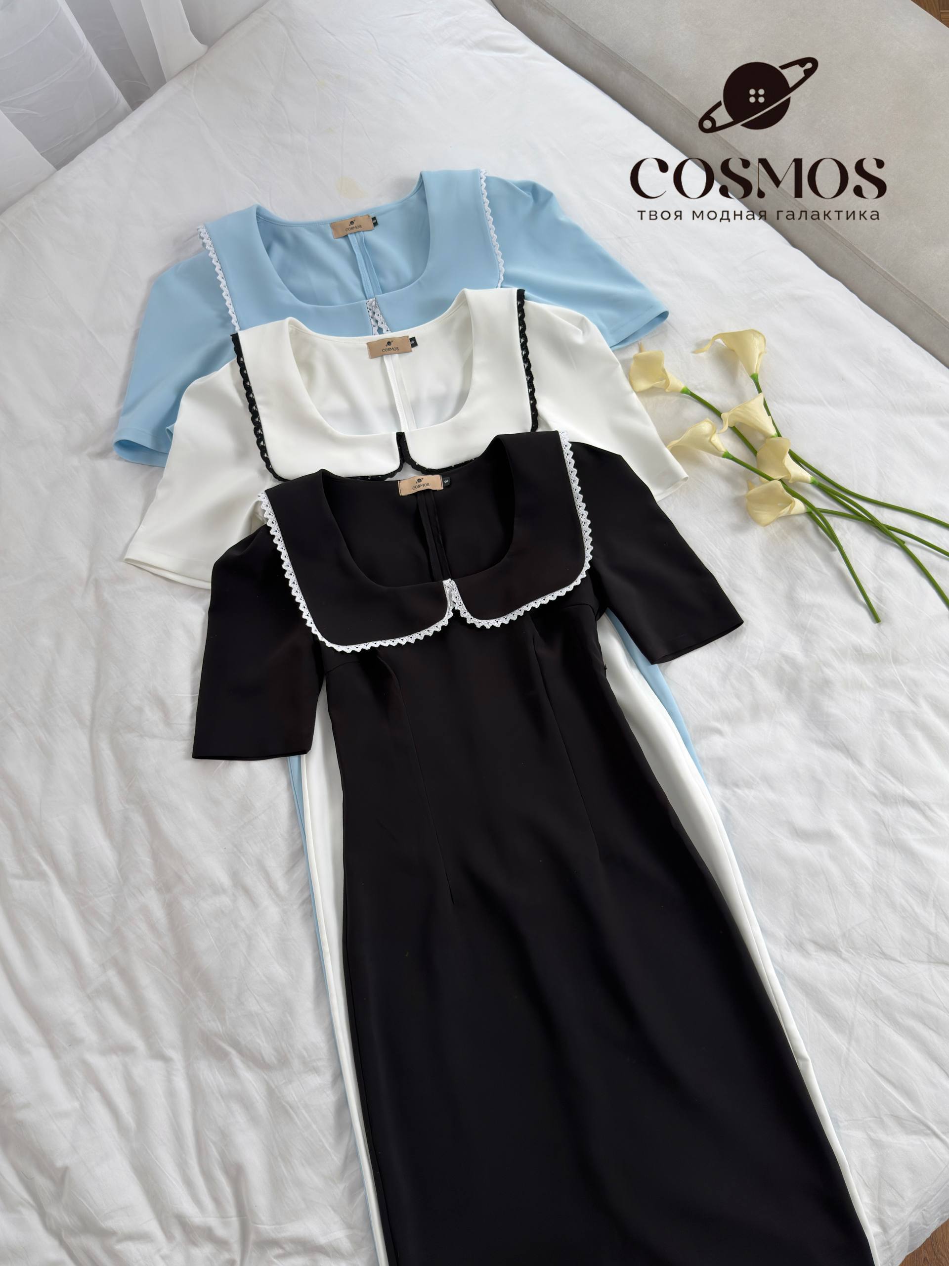 ️NEW COSMOS NEW❤️
 🌷Невероятно элегантное платье с эффе...