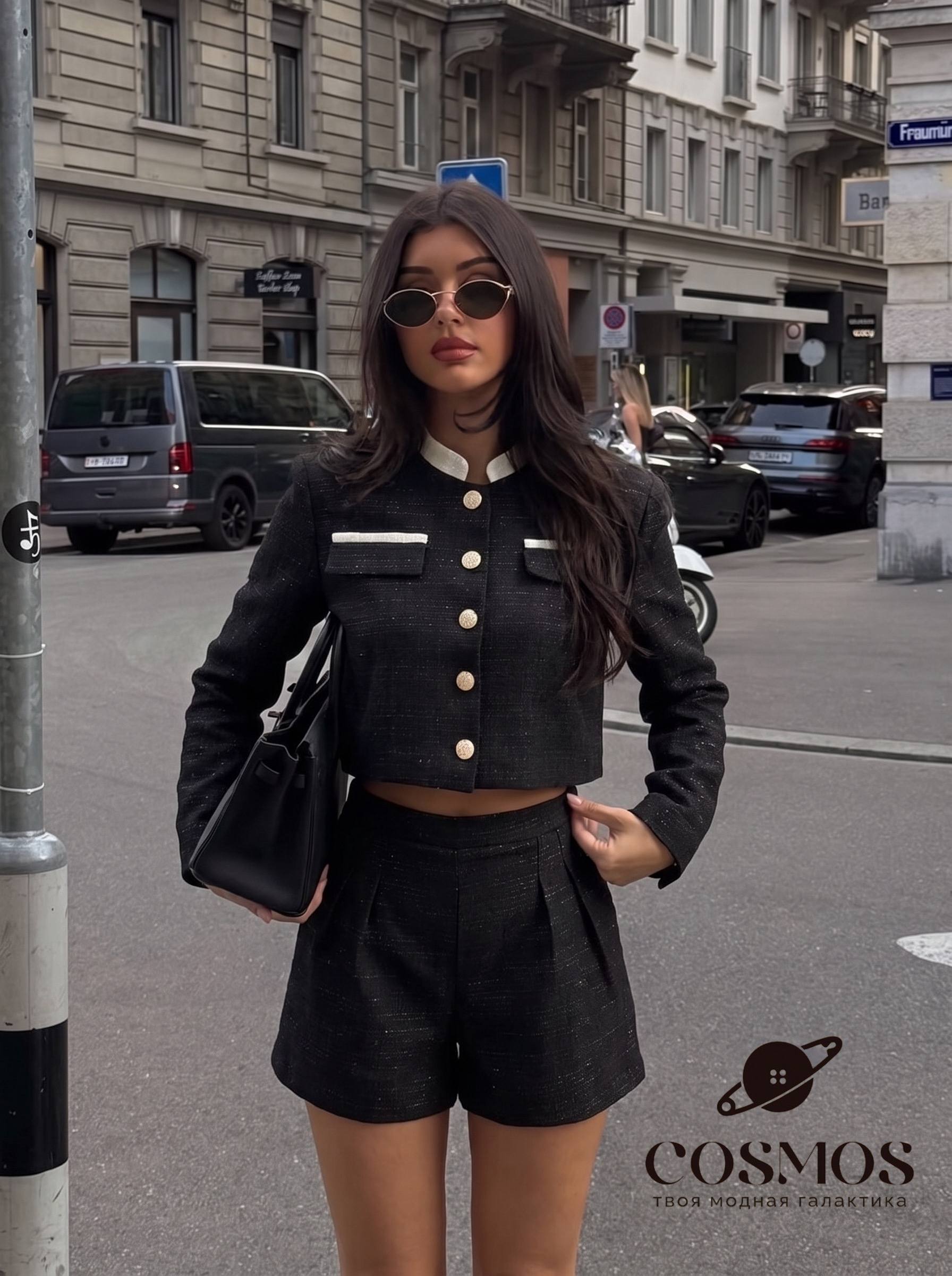 NEW😍NEW😍NEW😍
✨ Элегантный твидовый костюм-двойка в конц...