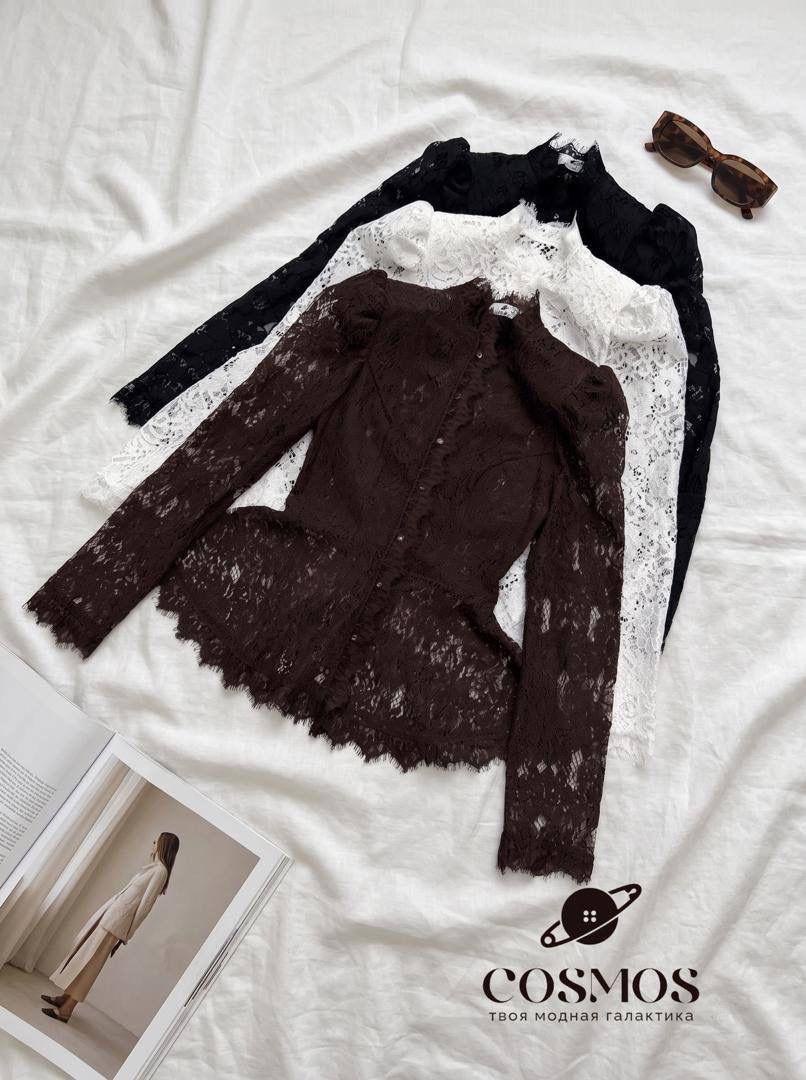 NEW 😍 NEW 😍 NEW 😍
✨ Изысканный ажурный жакет с баской д...
