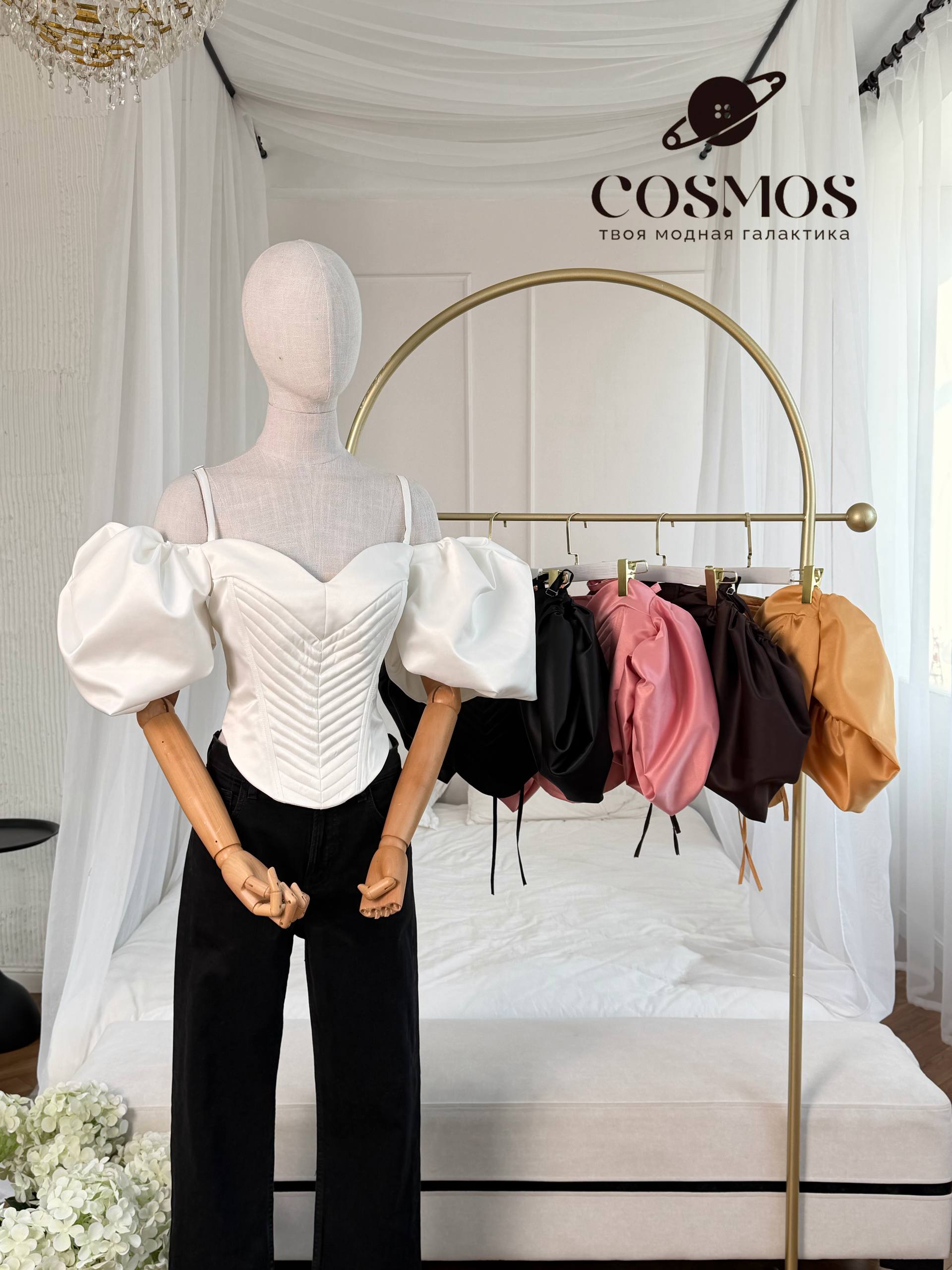 NEW COLLECTION 😍
🤍 Корсет с акцентными рукавами — женст...