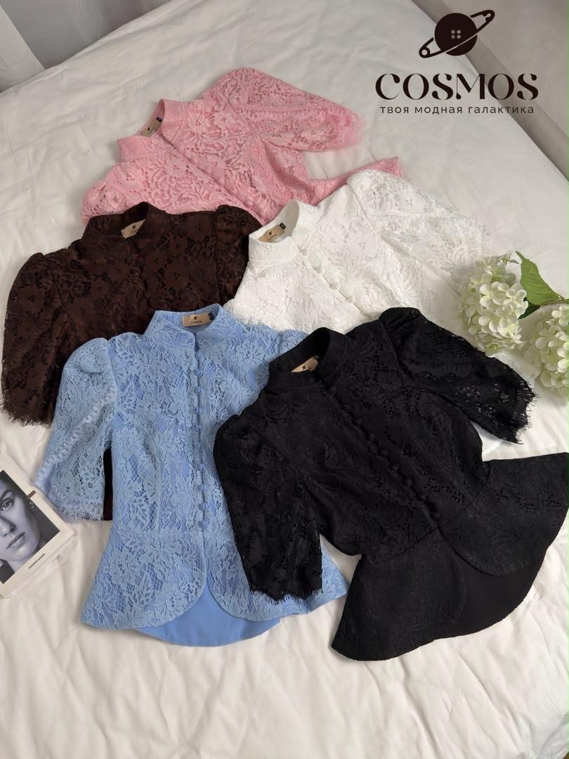 NEW 😍 NEW 😍 NEW 😍 
✨ Элегантный ажурный жакет с баской ...