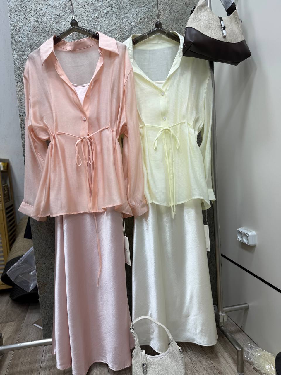 Design by Korea 🌟
Новинка 💔
Нежная двойка рубашка из ор...