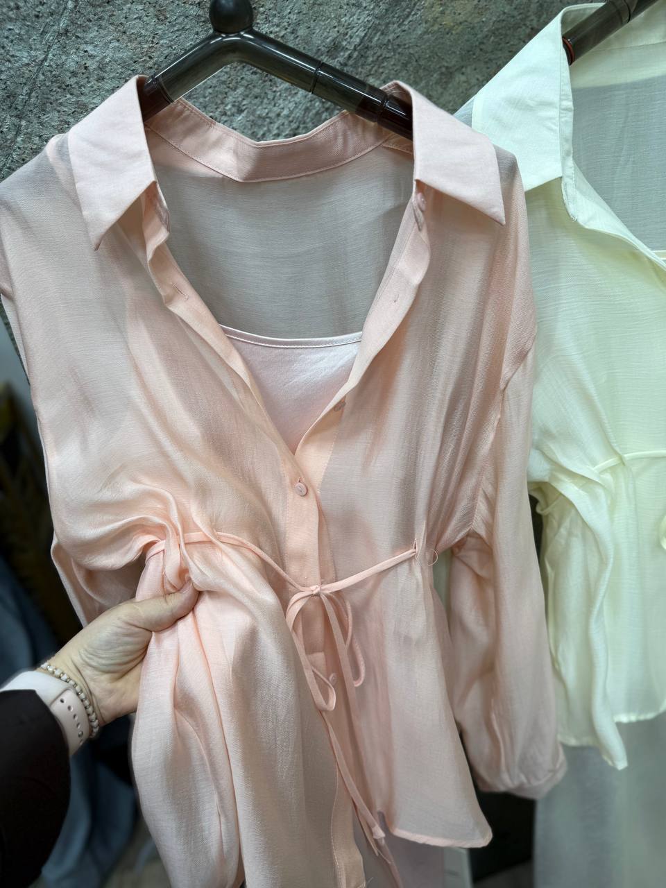 Design by Korea 🌟
Новинка 💔
Нежная двойка рубашка из ор...