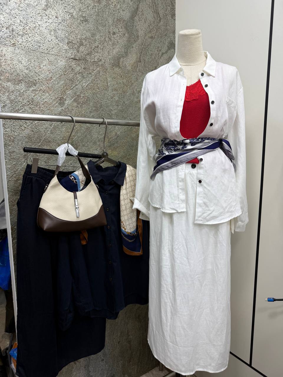 Design by Korea 🌟
Новинка 💔
Двойка из льна в белом и в ...