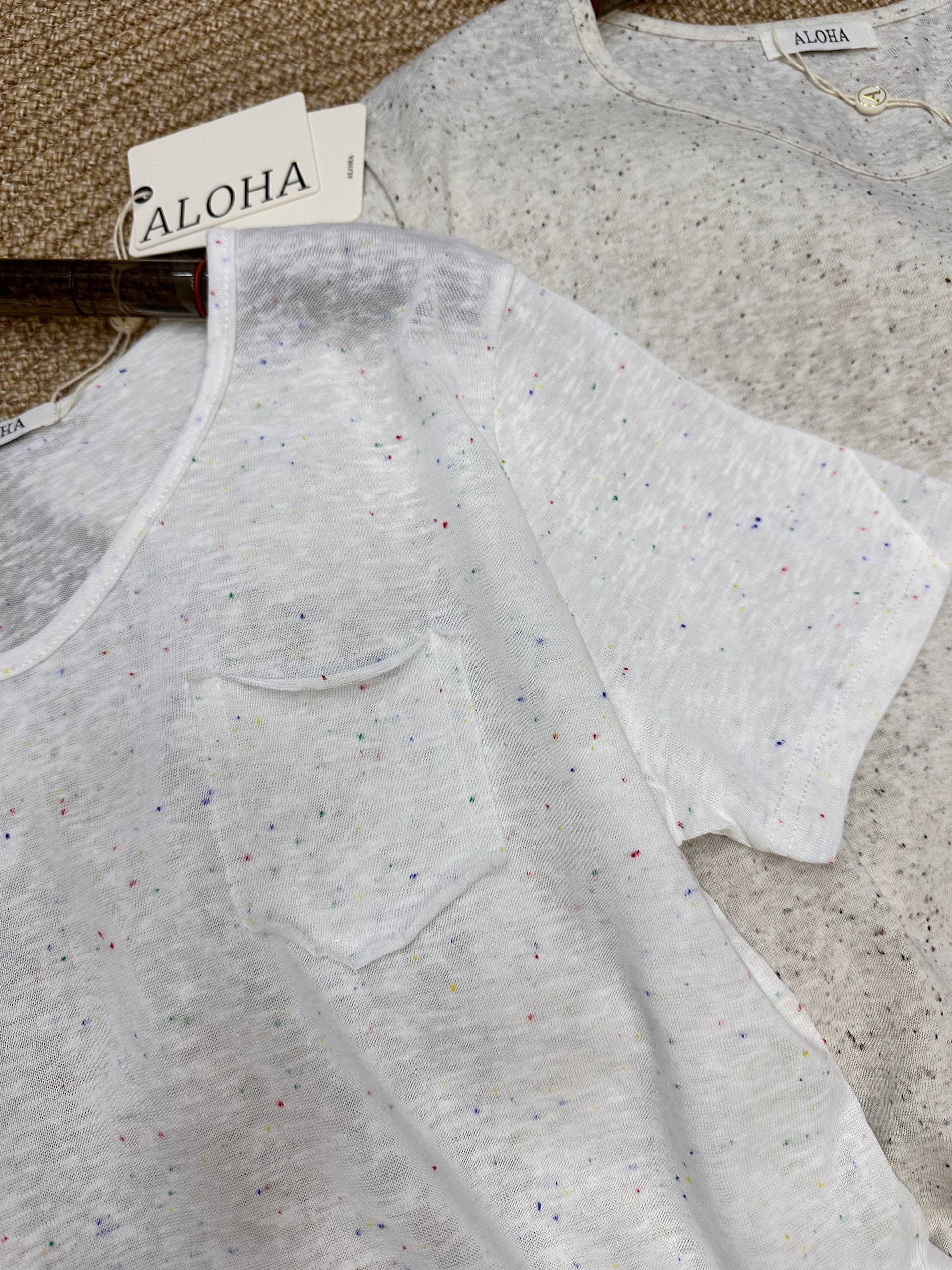 Получили❤️
Тонкие футболочки на лето от бренда aloha😍