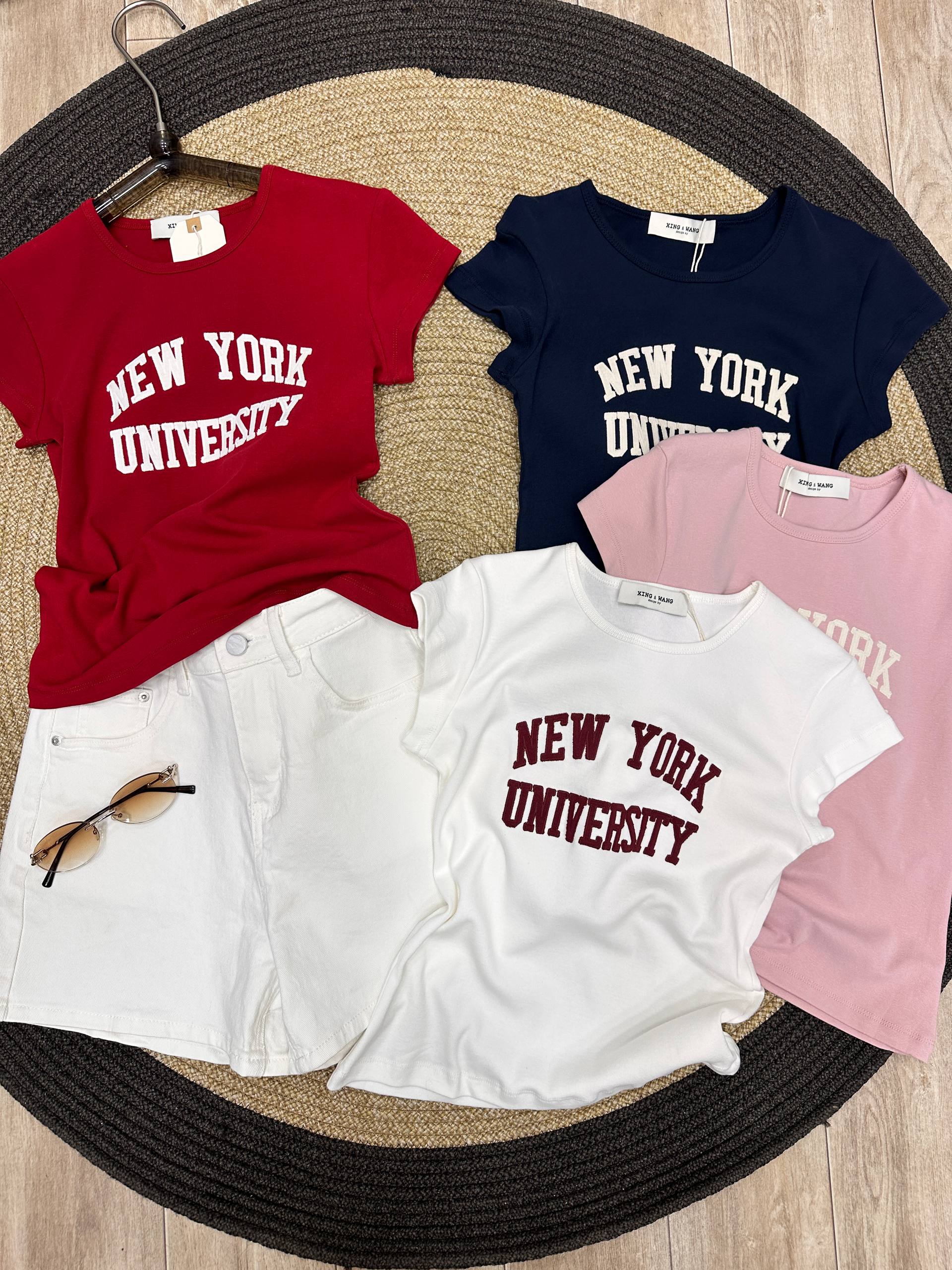 Получили❤️
футболки NEW YORK UNIVERSITY🇺🇸шикарного каче...