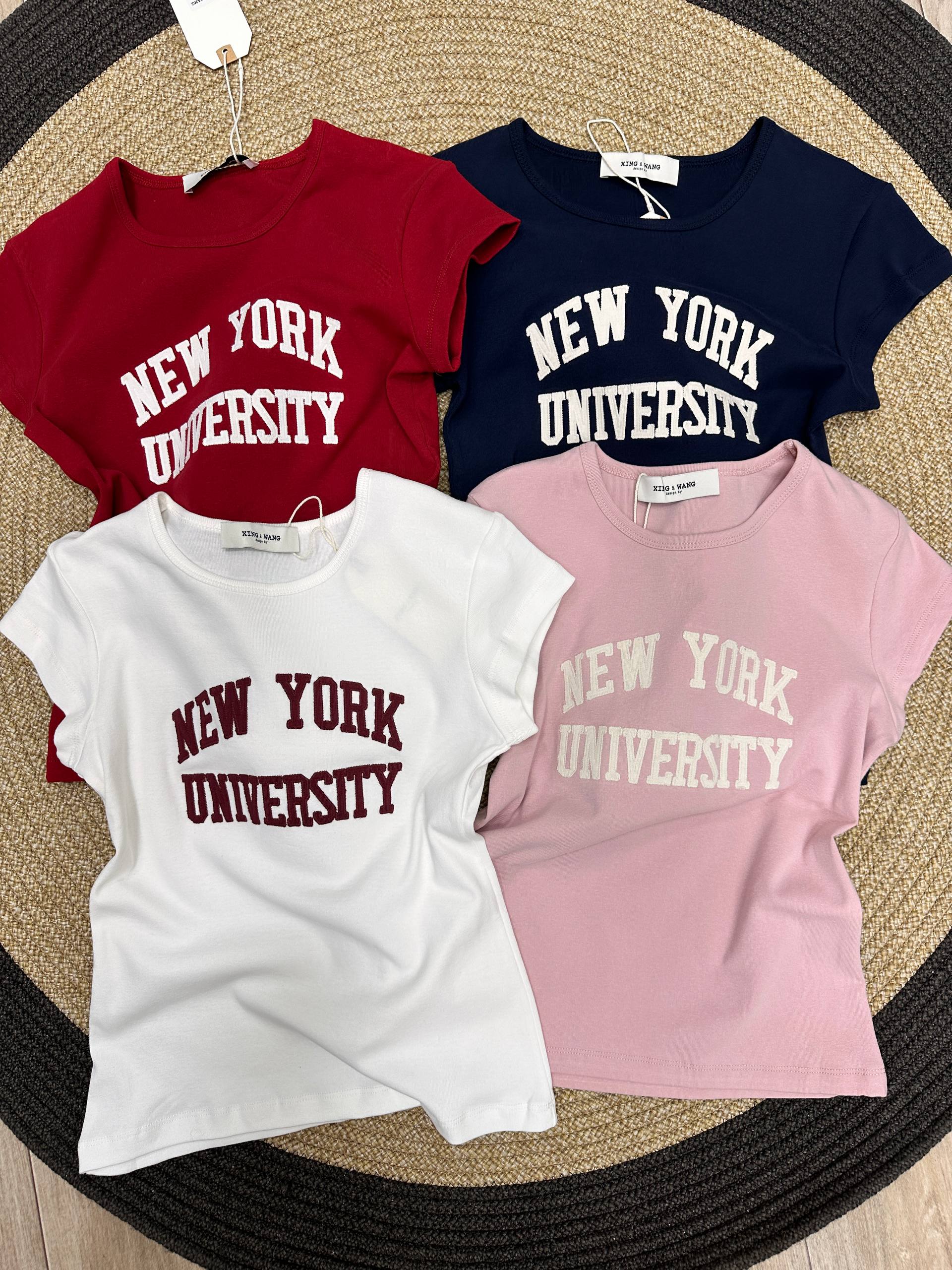 Получили❤️
футболки NEW YORK UNIVERSITY🇺🇸шикарного каче...