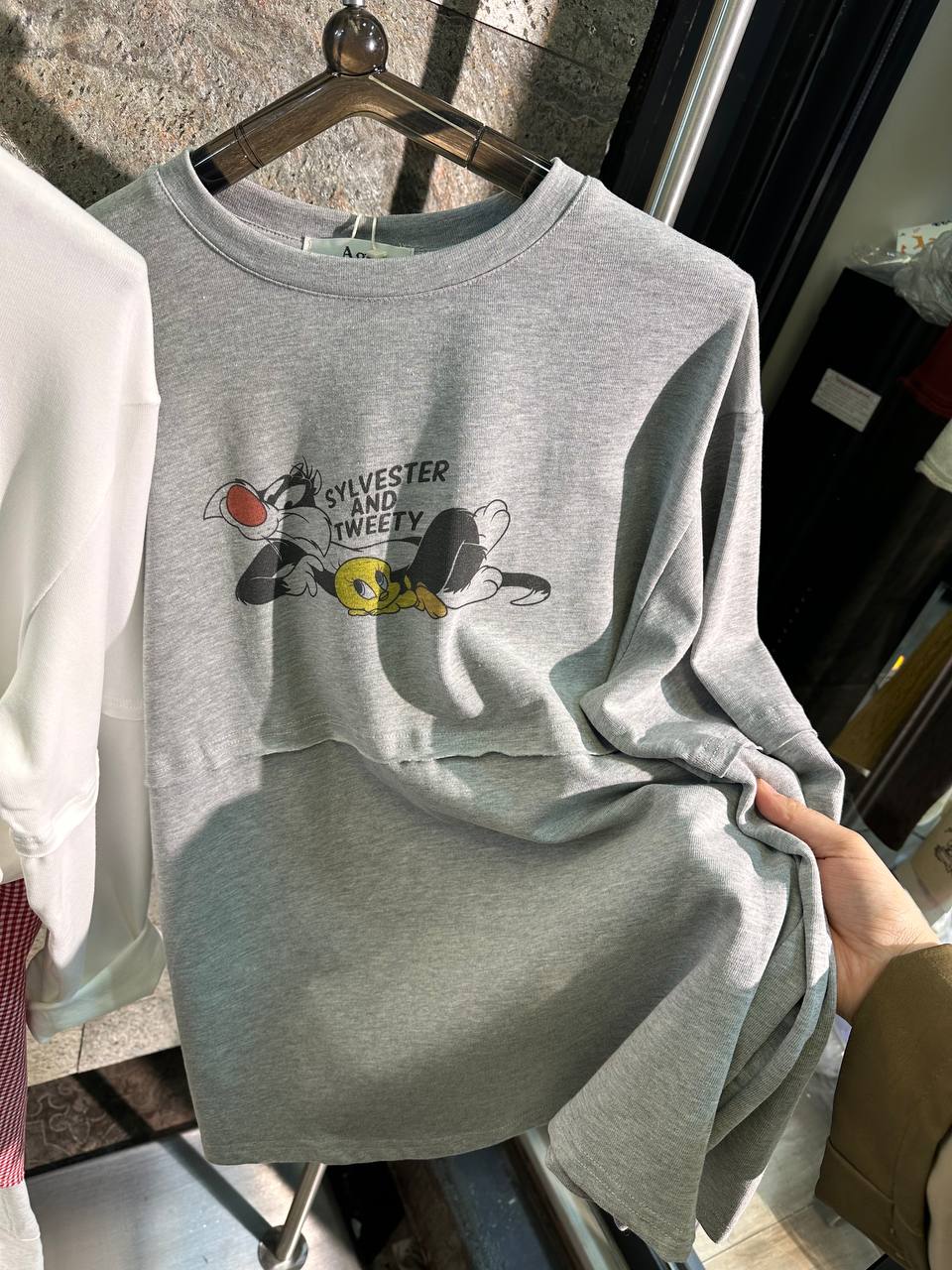 Получили😍
Лонгсливы с мультяшным  принтом🤭