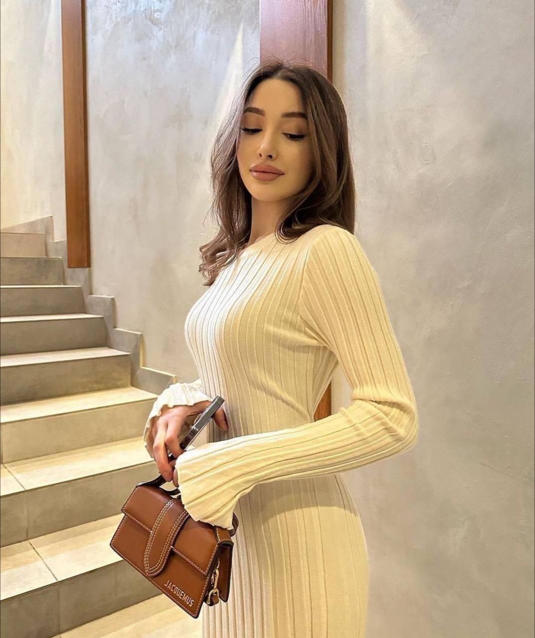 Трикотажные платья ✨