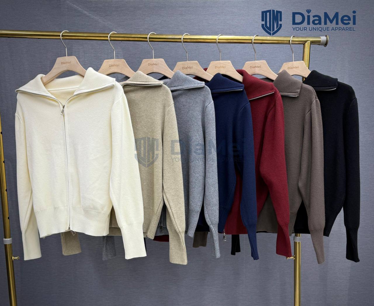 Трикотажные кофты на молнии ✨