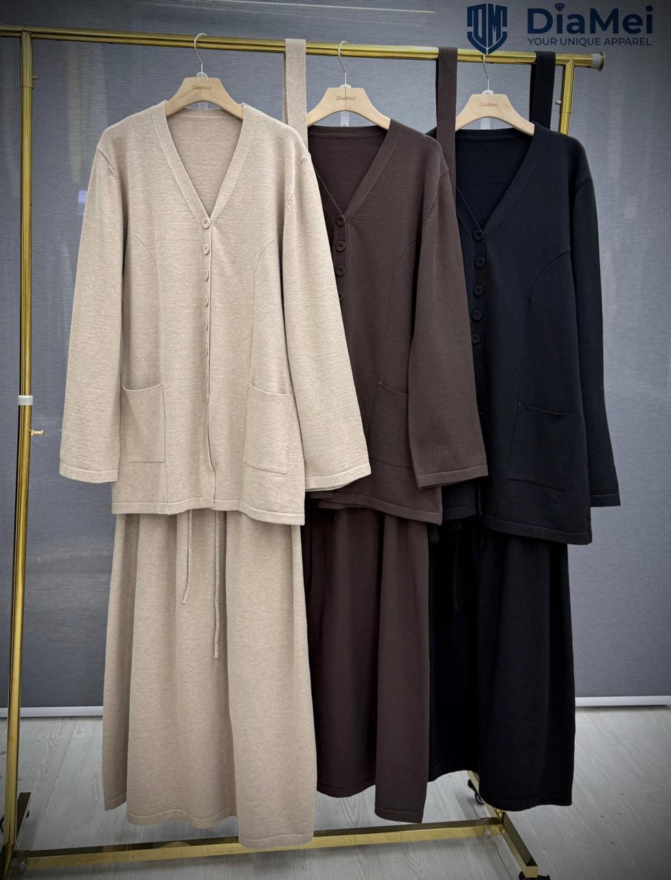 Элегантные трикотажные костюмы