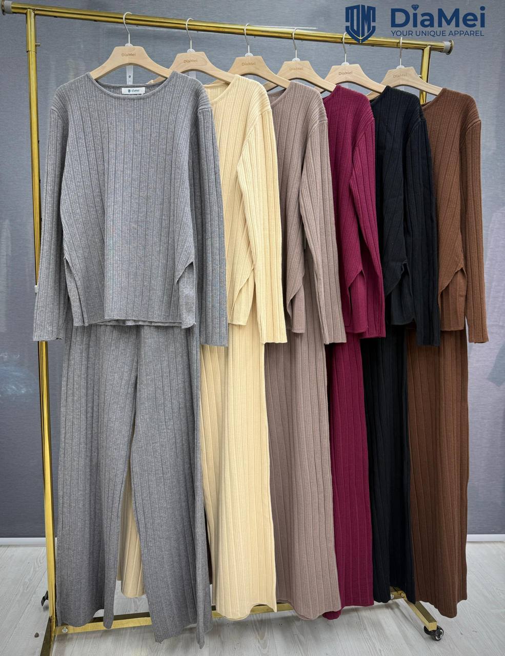 Стильные трикотажные двойки DiaMei 🌟