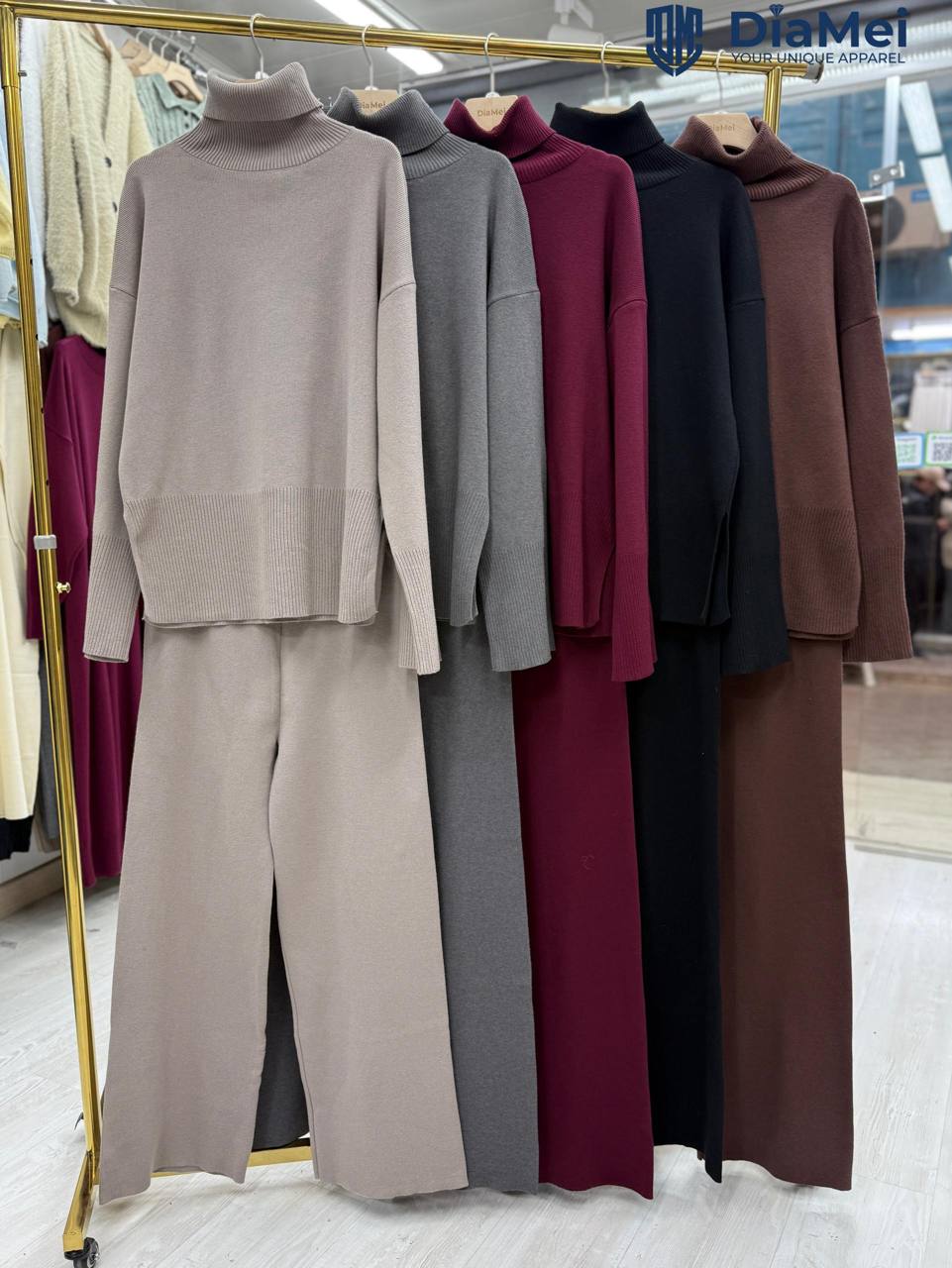 Стильные трикотажные двойки DiaMei 🌟