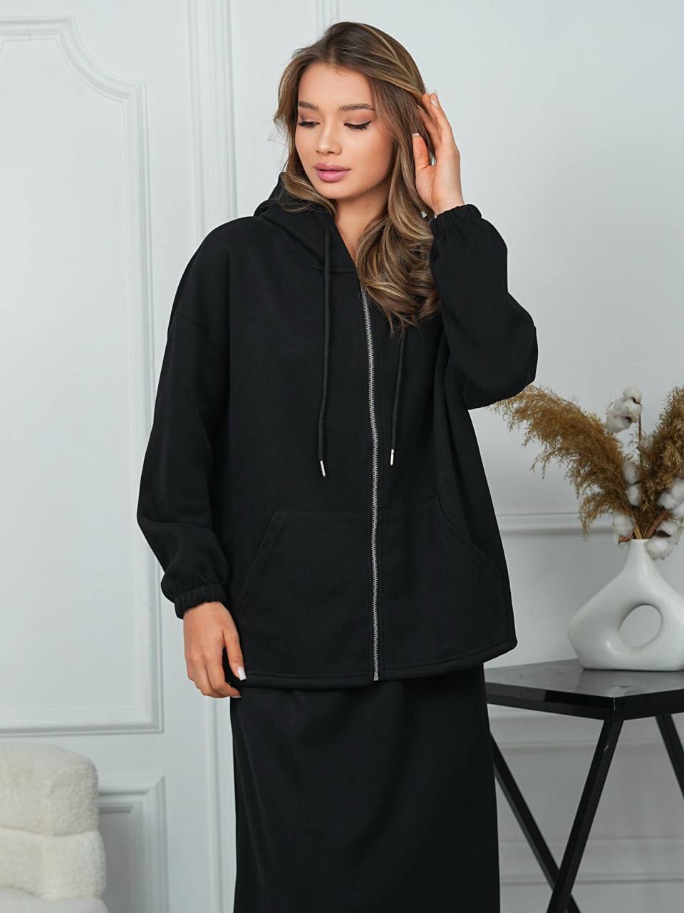 Спортивная двойка с юбкой макси