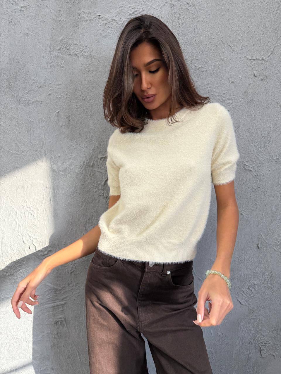 Трикотажная американка из альпаки