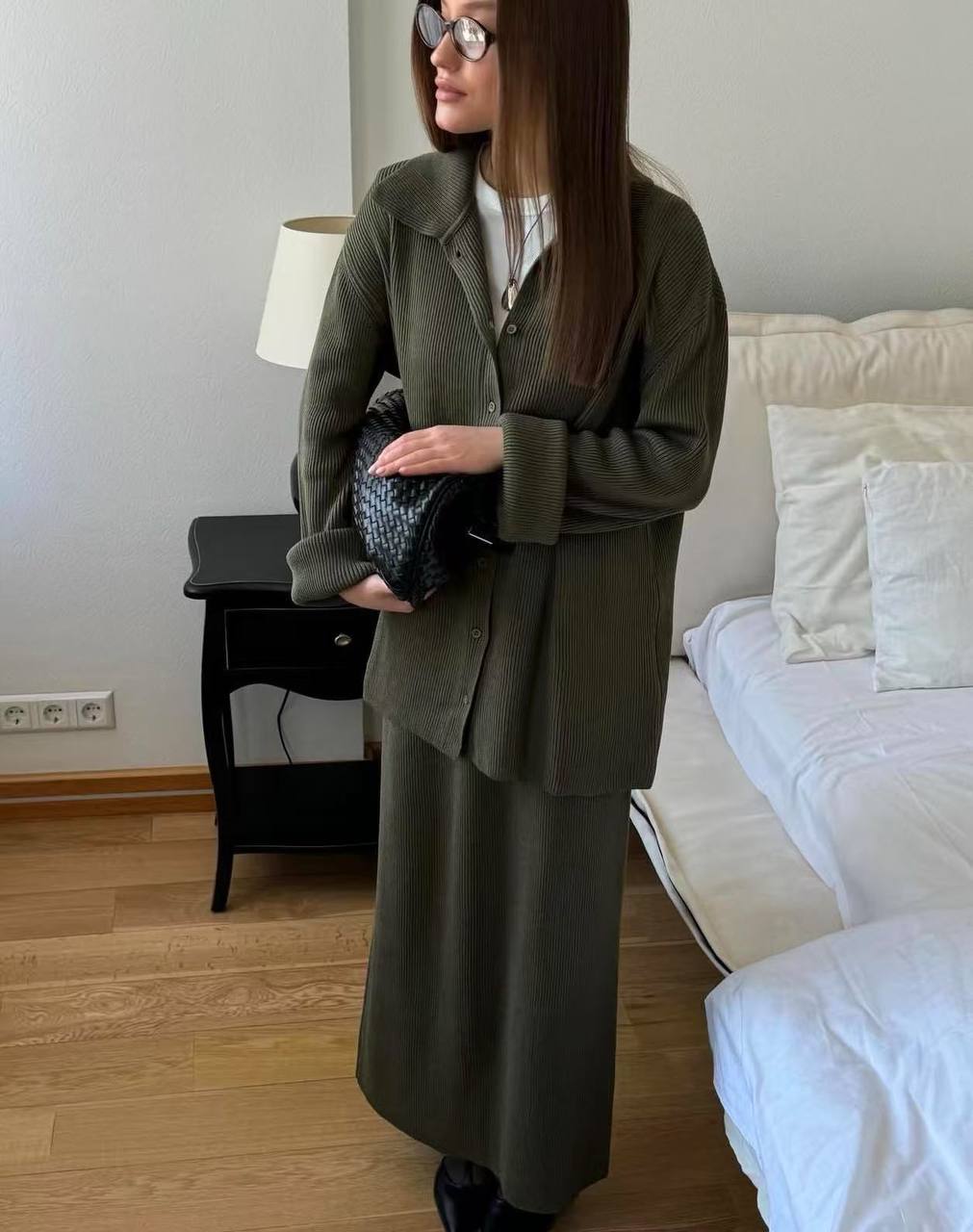 Трикотажная двойка в стиле Zara — элегантная новинка се...