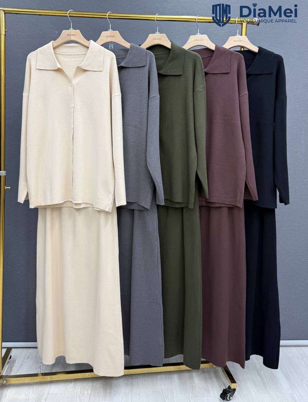 Трикотажная двойка в стиле Zara — элегантная новинка се...