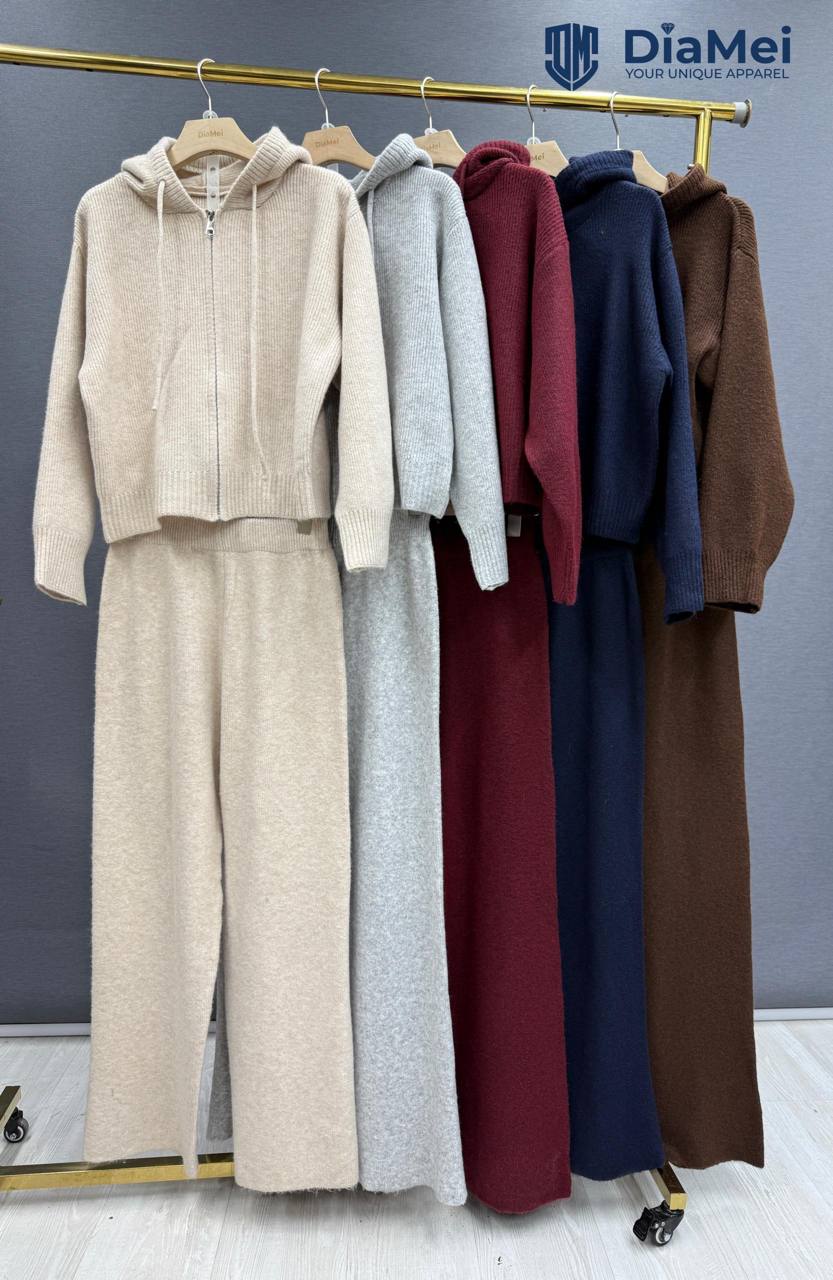 ️Тёплые вязанные  двойки