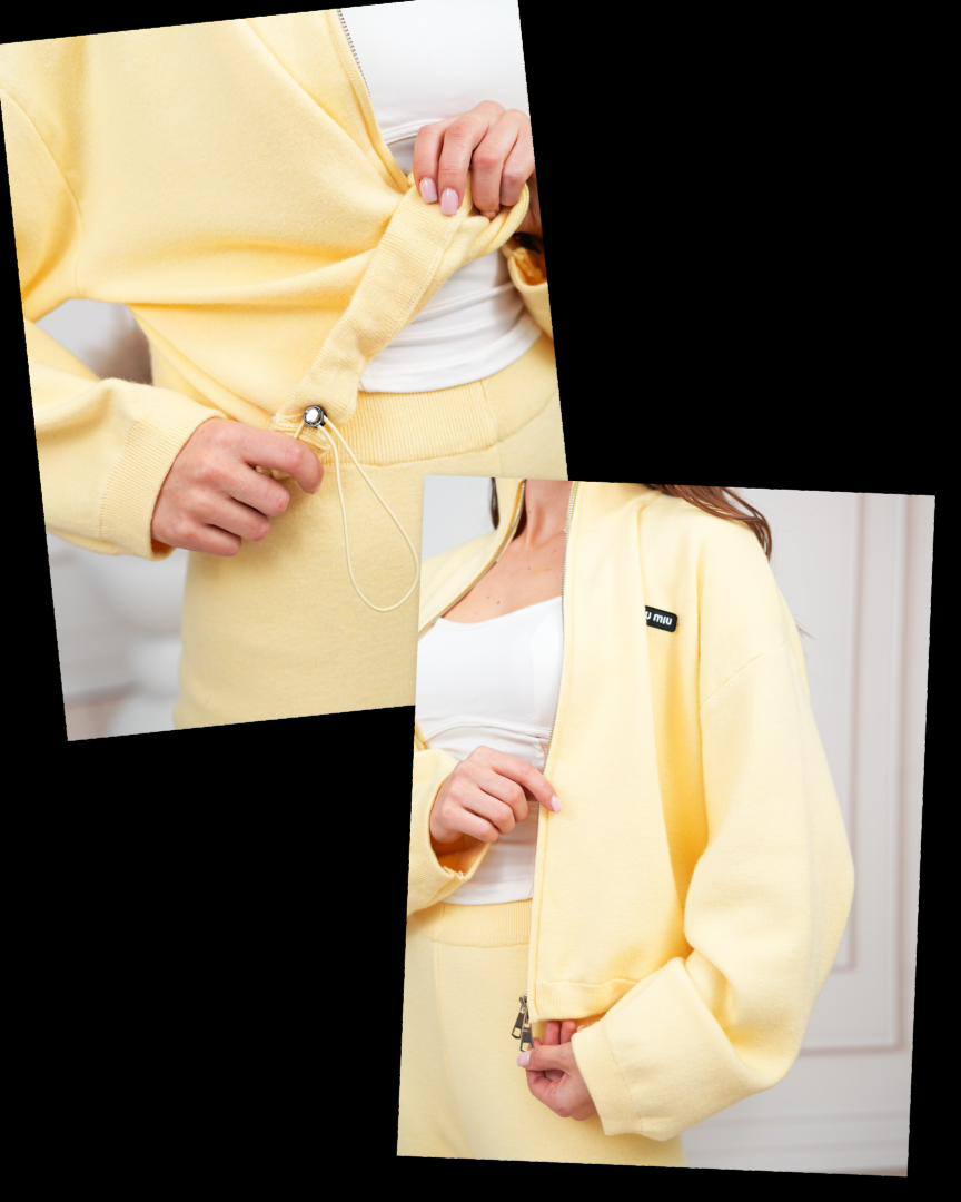 Брендовая трикотажная двойка Miu ✨