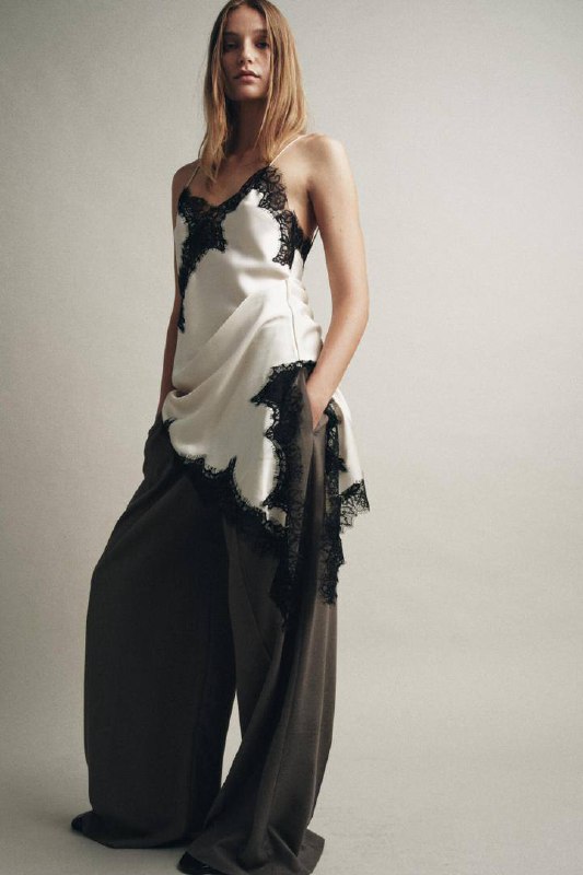 Платье-комбинация в стиле Zara