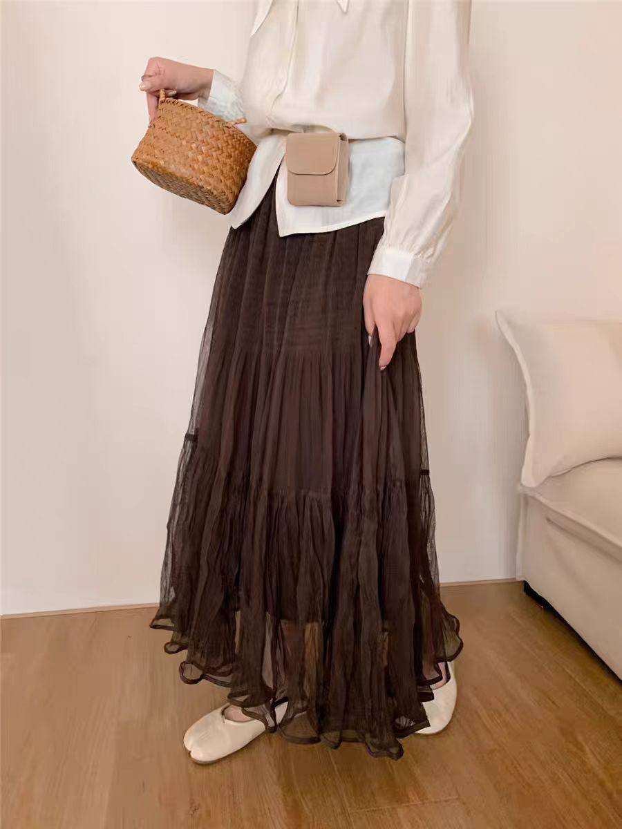 Airy Chiffon Maxi
Воздушная шифоновая юбка