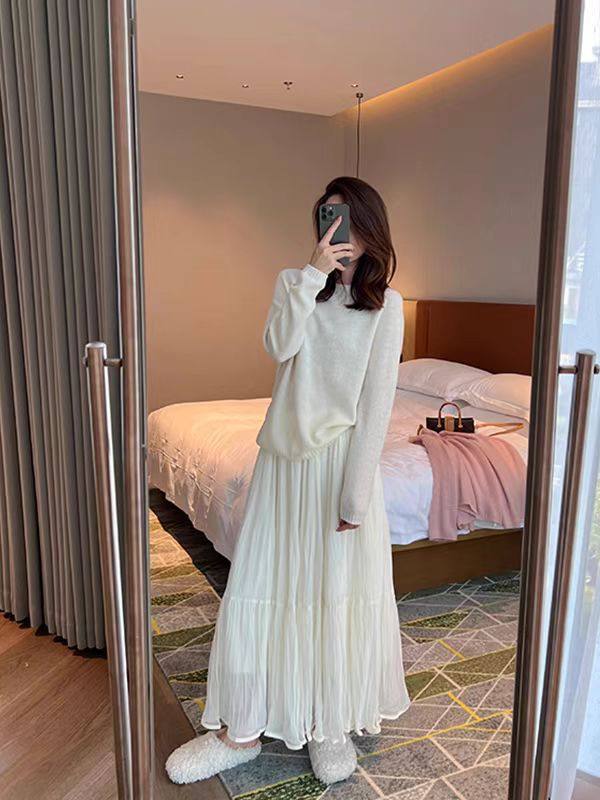 Airy Chiffon Maxi
Воздушная шифоновая юбка