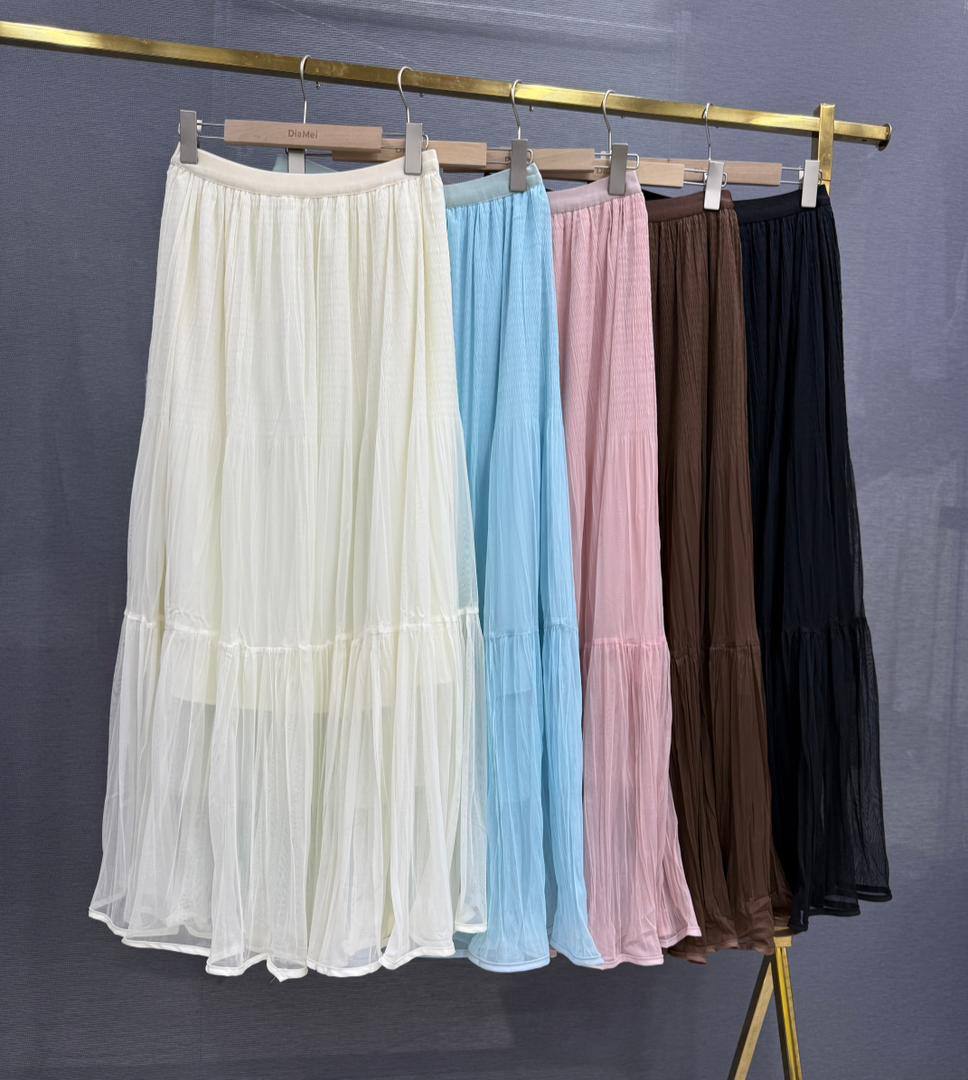 Airy Chiffon Maxi
Воздушная шифоновая юбка