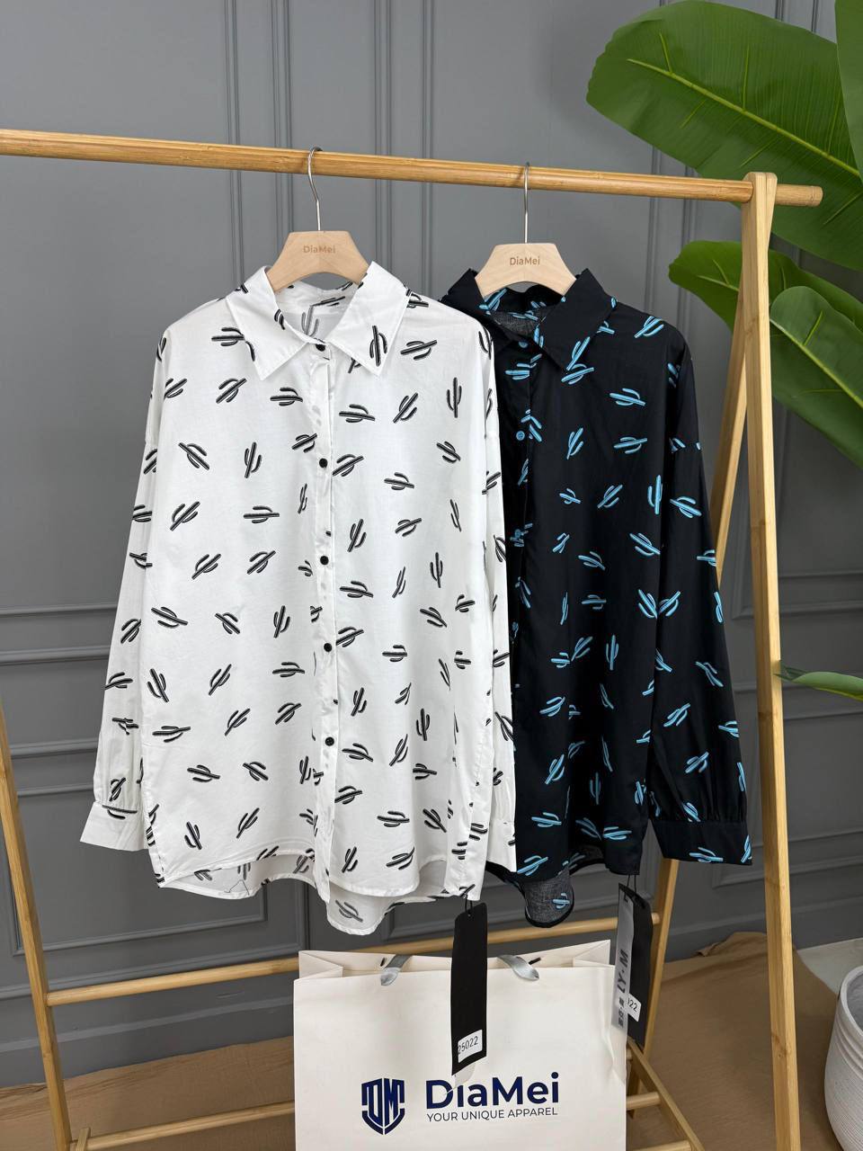 Рубашка с принтом