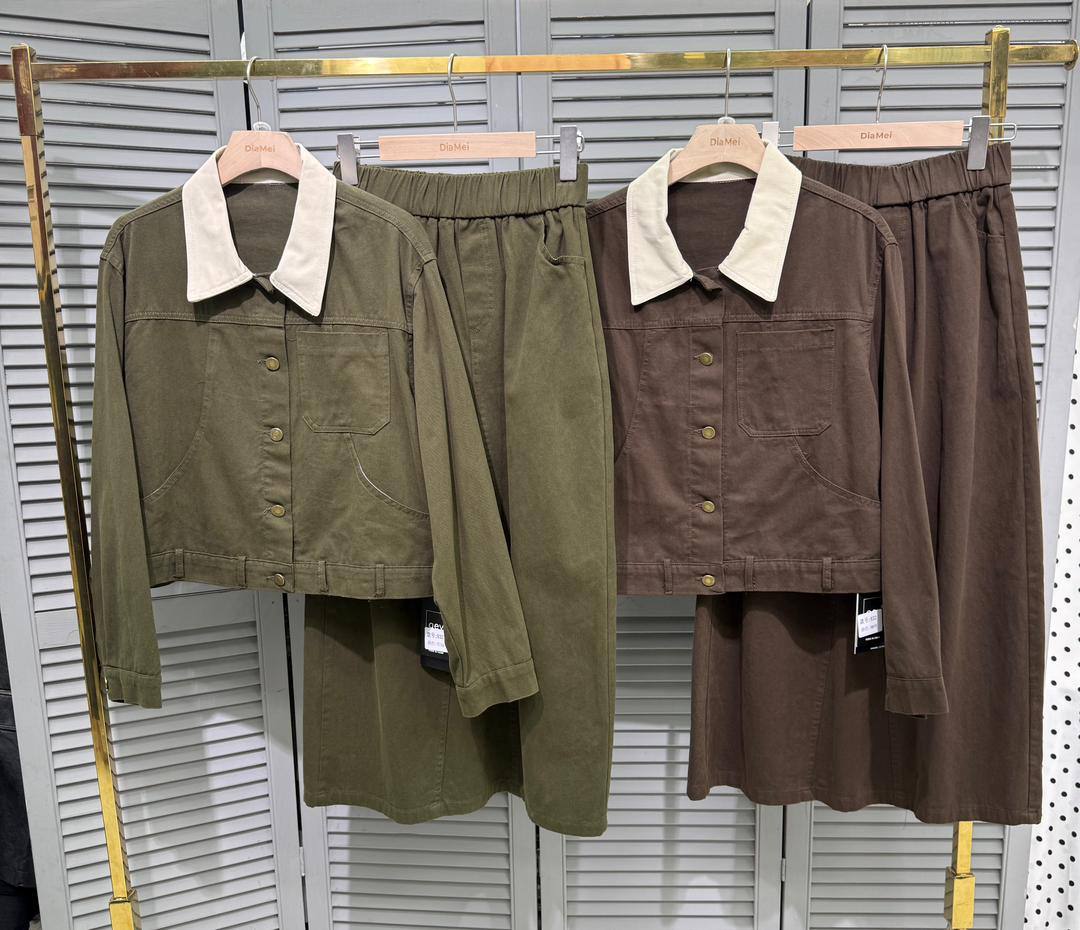 Костюм двойка (куртка + юбка)