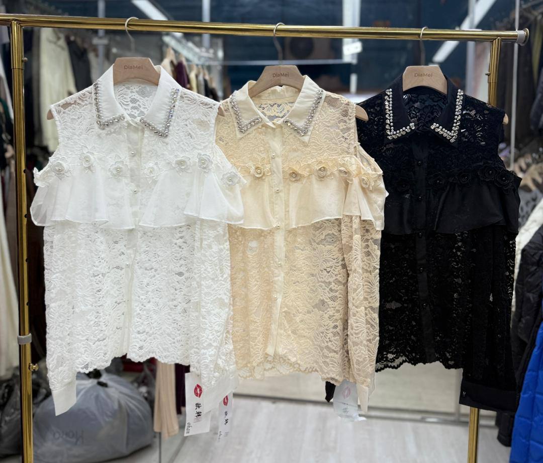 Кружевная блузка с рюшами — нежная, женственная и стиль...