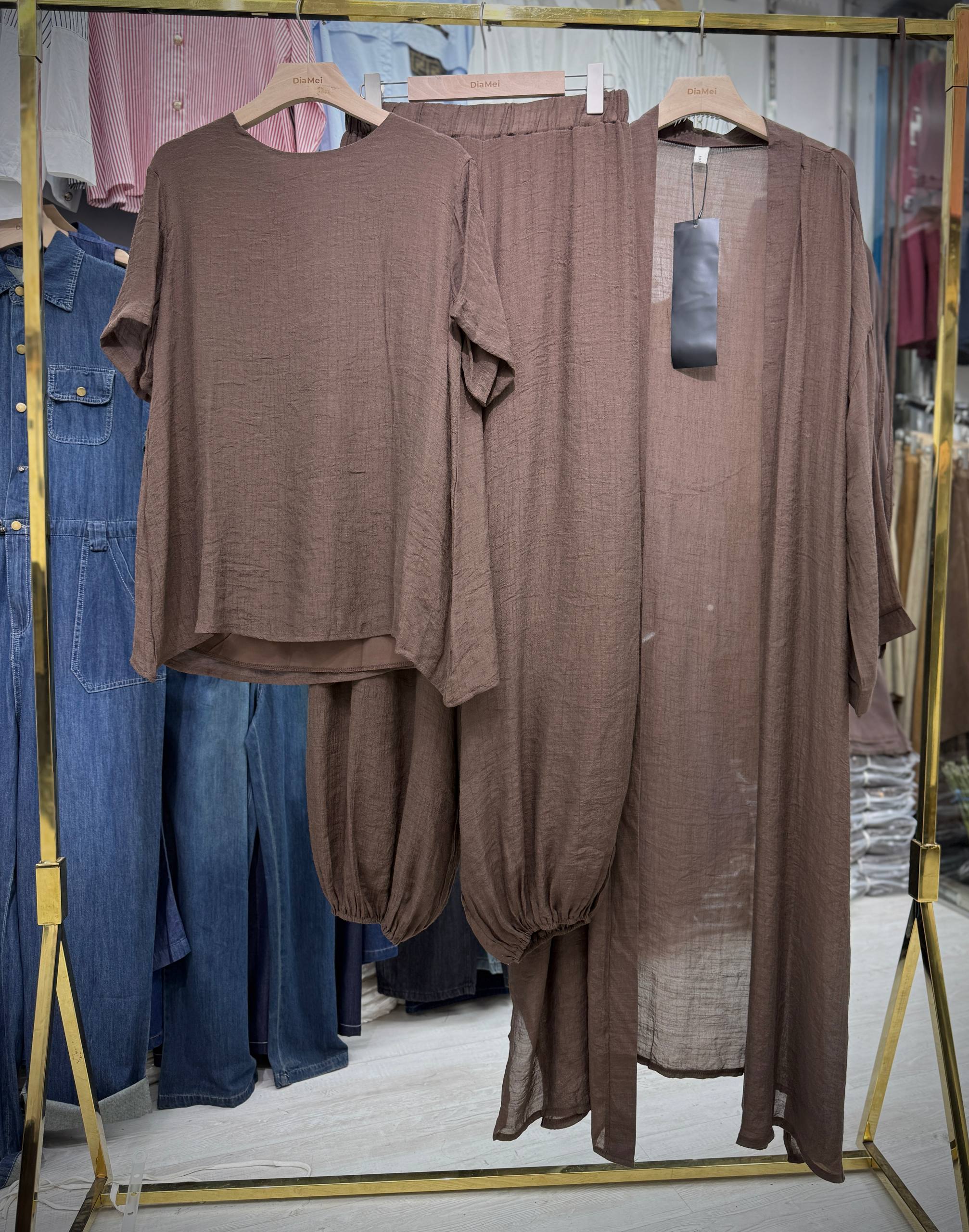 Тройка из льна премиального качества