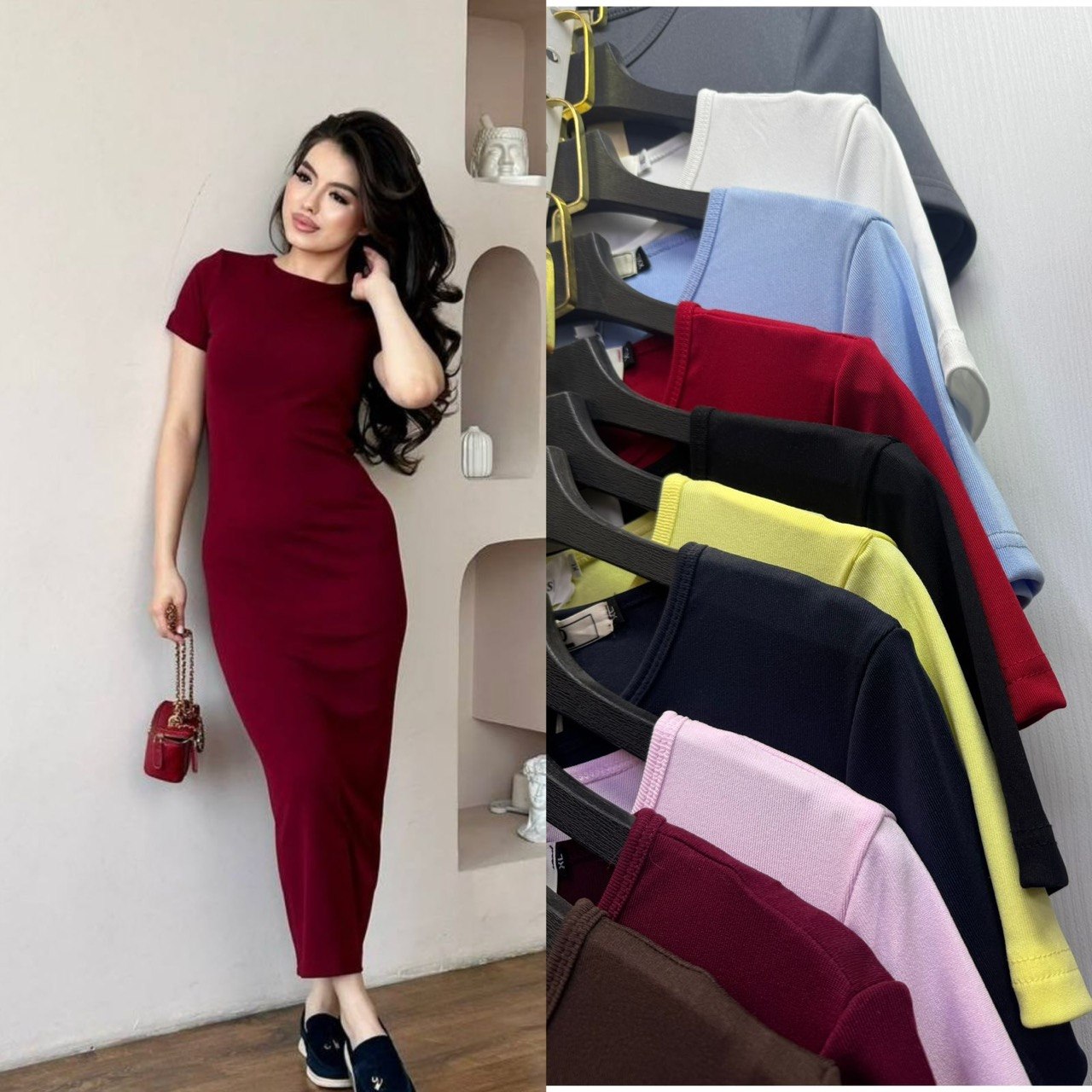 Скимис платья 
Ткань ( корейский лапша)
Размер S M
Цена...