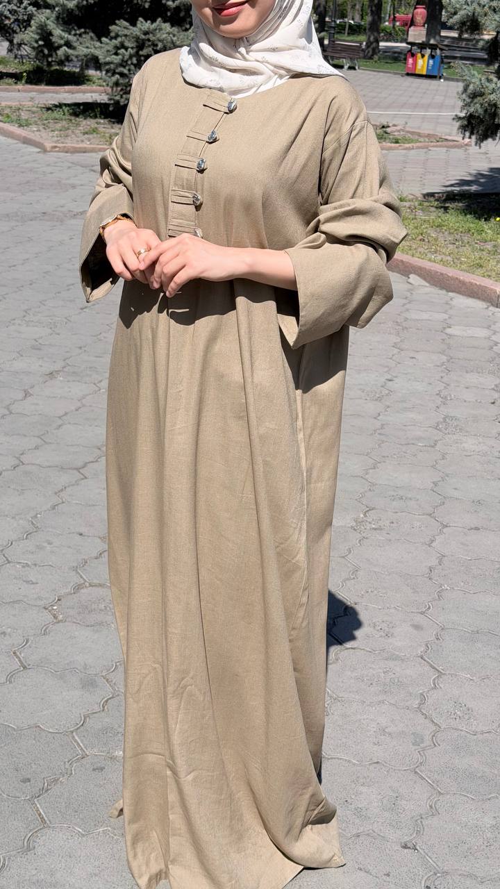 Платье с баской😍
Ткань: белорусский лен дышащий,на лето...