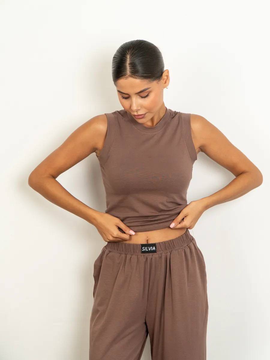 Двойка
Кулирка ХБ турецкая 
Цвет : серый и коричневый 
...