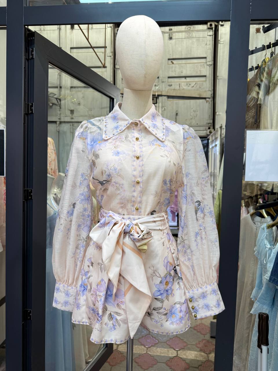 Костьюм  шорты  в стиле Zimmermann — хит сезона ✨