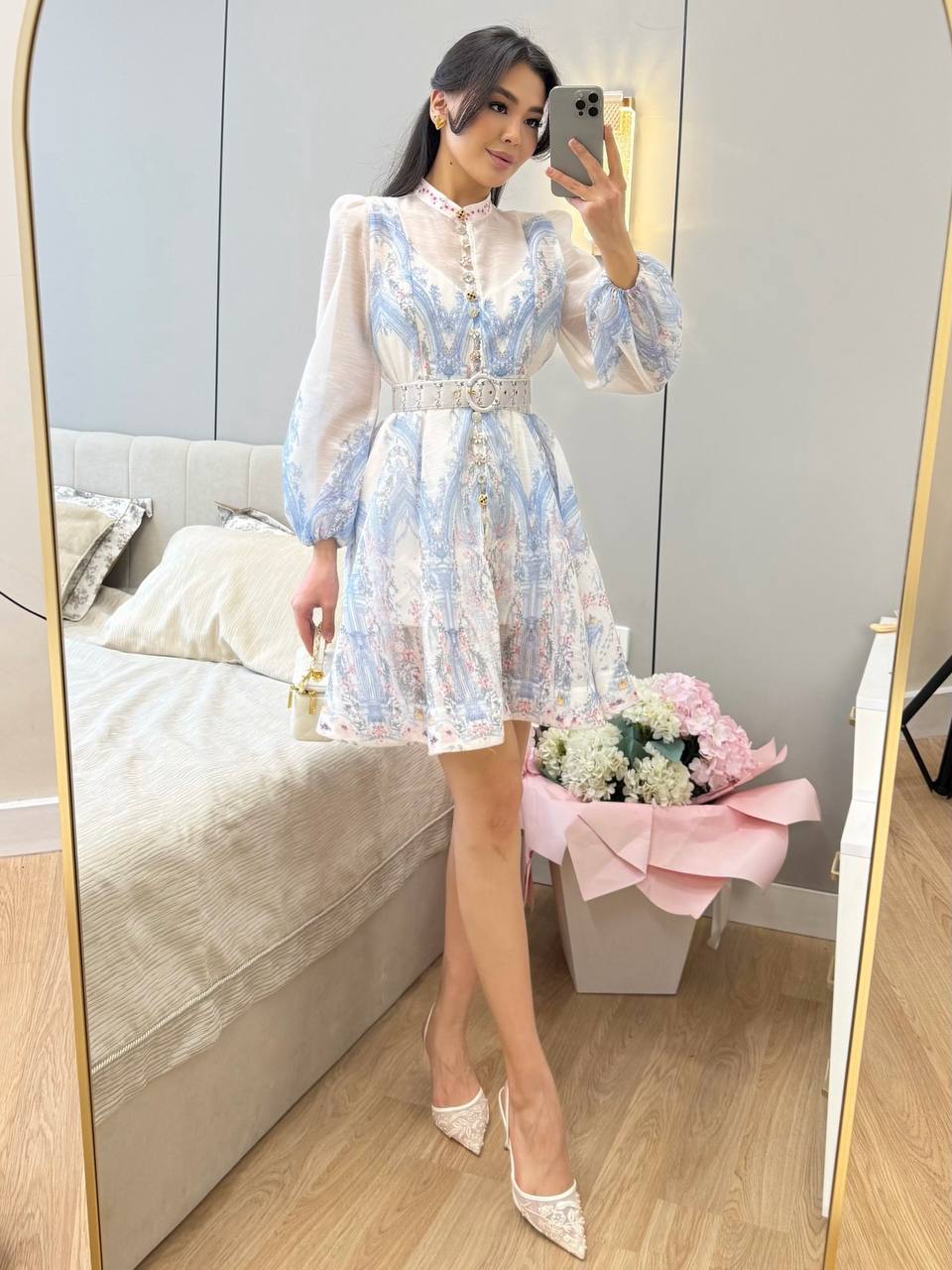 Нежное платье в стиле Zimmermann — хит сезона ✨