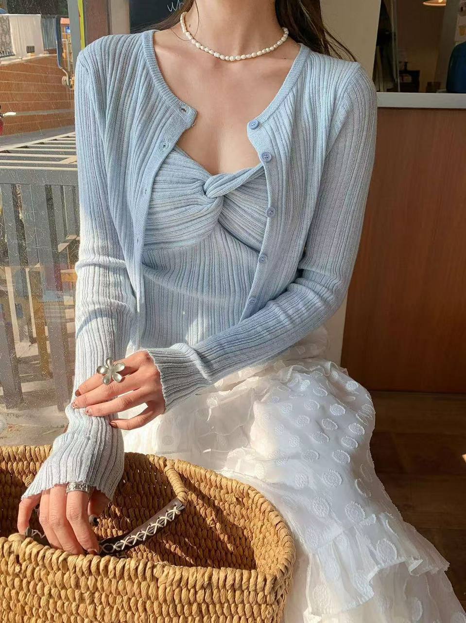 Новинка двойка с кардиганом 😍