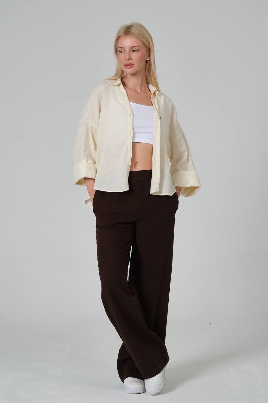 M&R collection 
55%-linen, 45%-cotton 
Размер: 44-4...