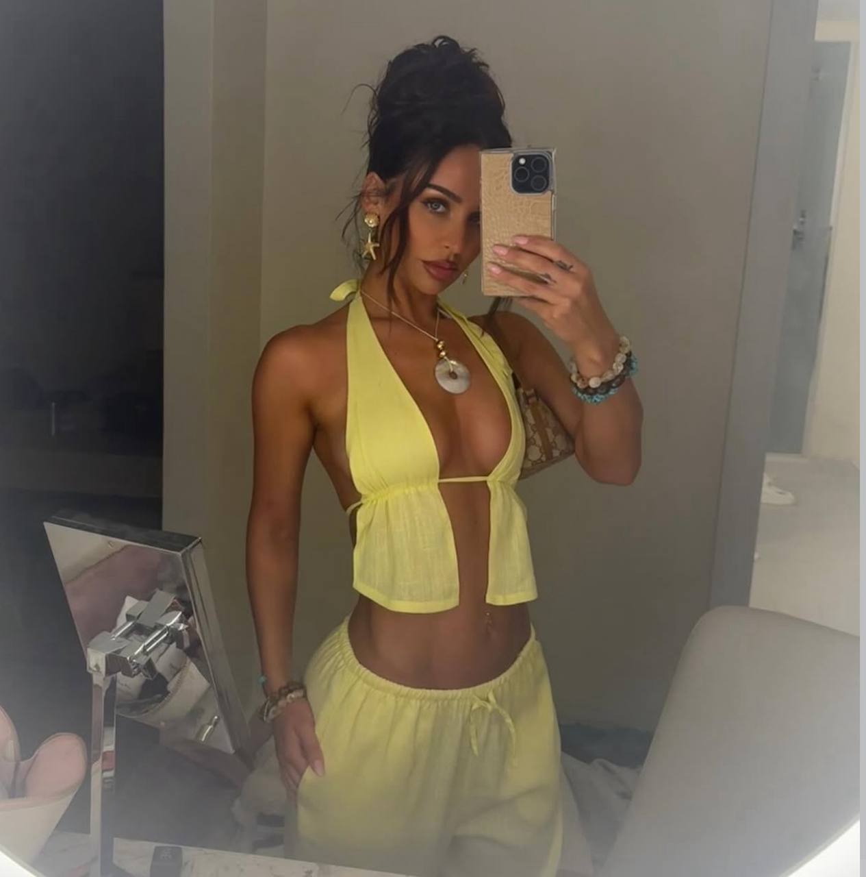 В наличии ❤️‍🔥
Рр: сс мм 
Из дорогого льна 
Цена: 1300 ...