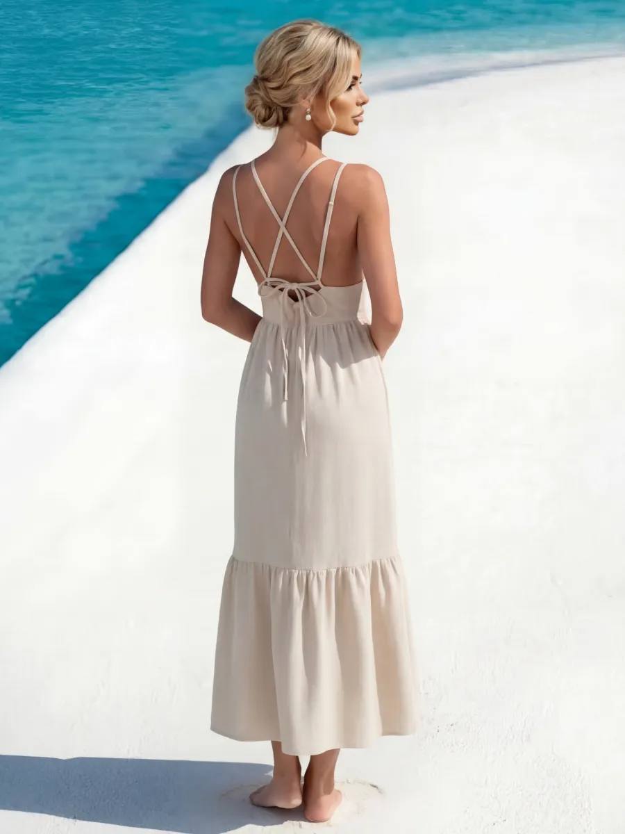 НОВИНКА 🌿
Лёгкое льняное платье