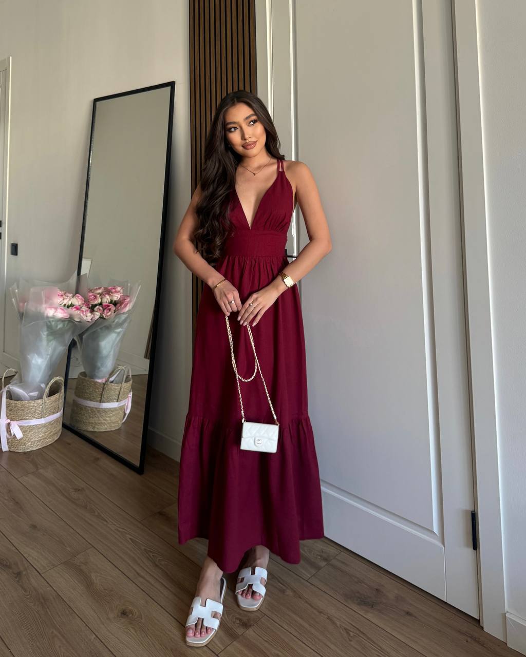 НОВИНКА 🌿
Лёгкое льняное платье