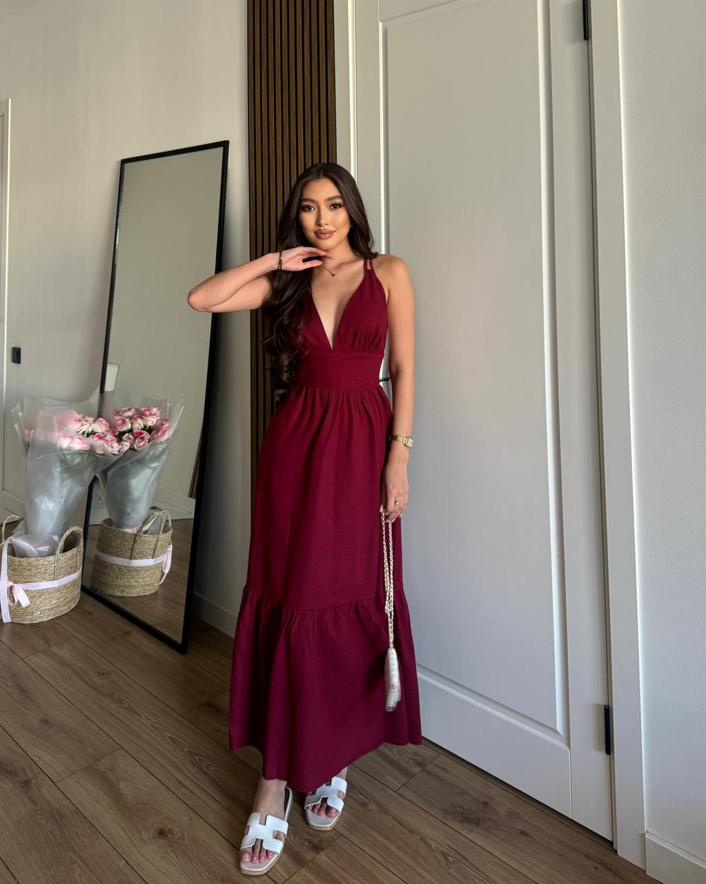 НОВИНКА 🌿
Лёгкое льняное платье