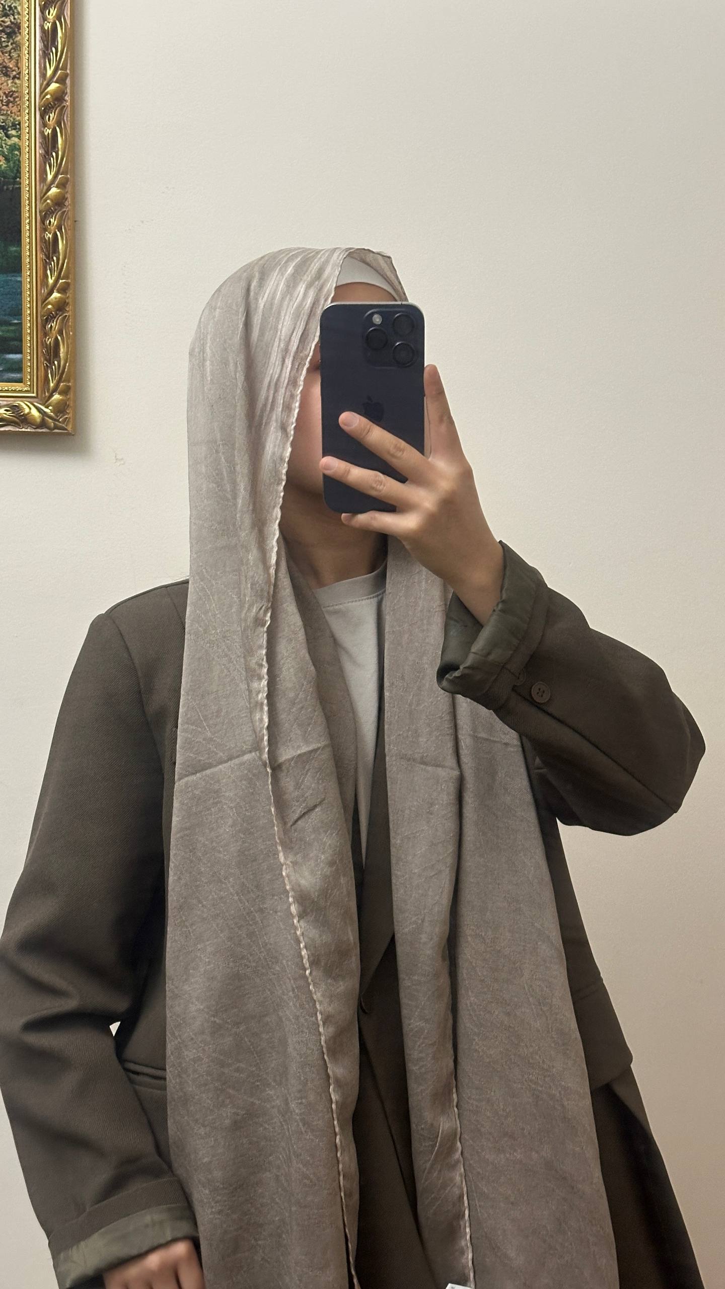 Шарф мрамор