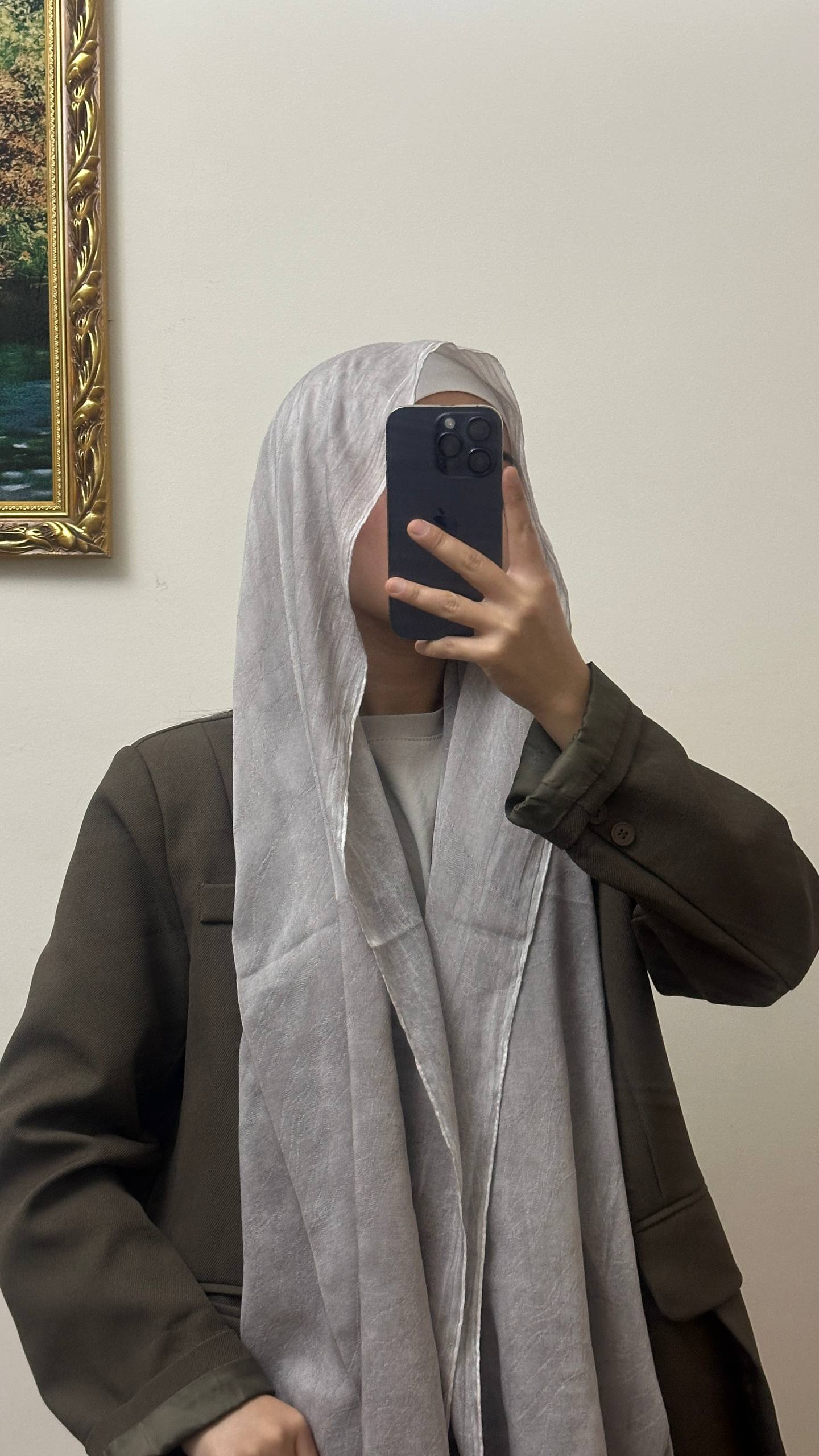 Шарф мрамор