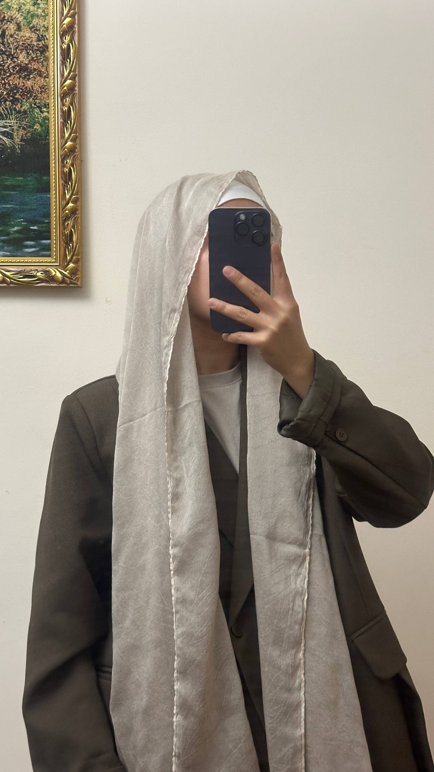 Шарф мрамор